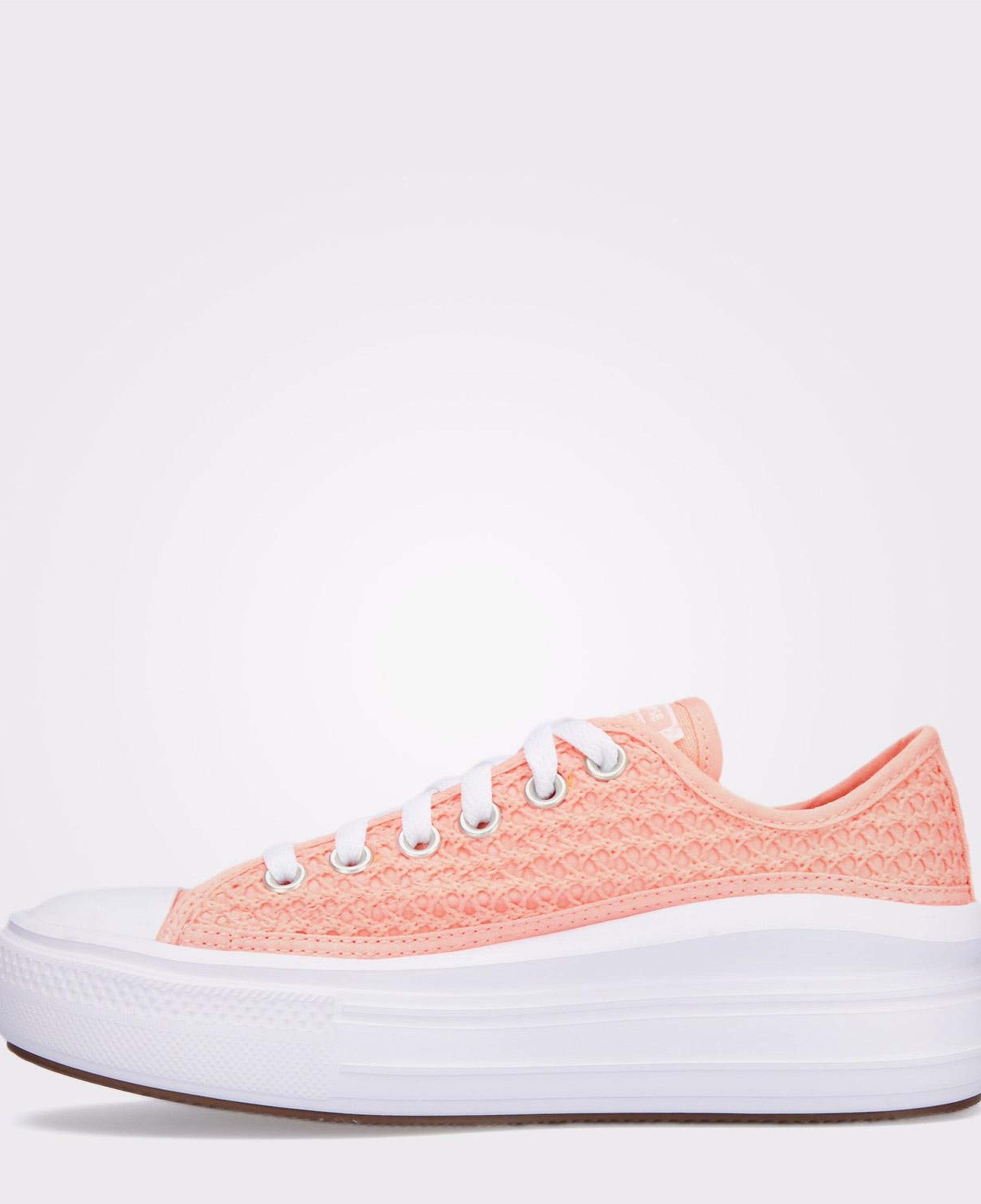 Converse Chuck Taylor All Star Move Genç Pembe Platform Sneaker