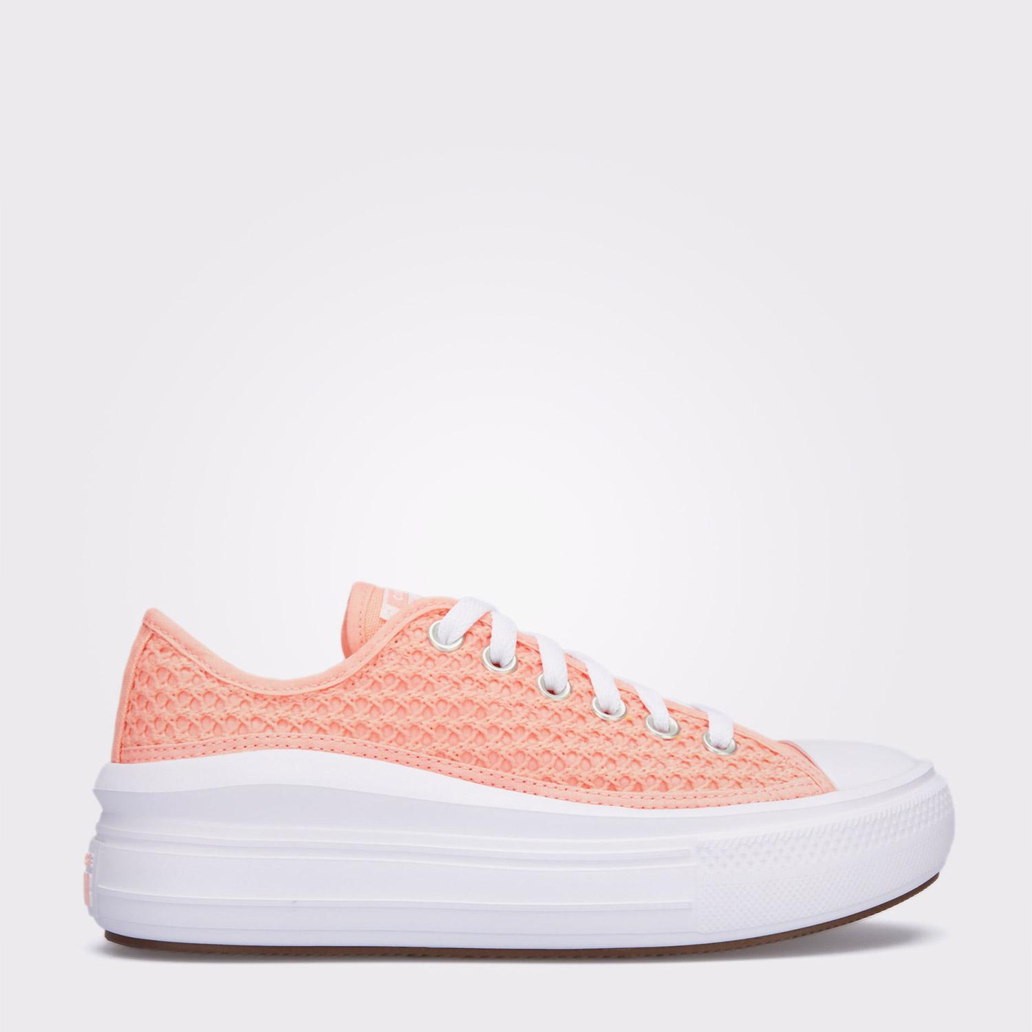 Converse Chuck Taylor All Star Move Genç Pembe Platform Sneaker