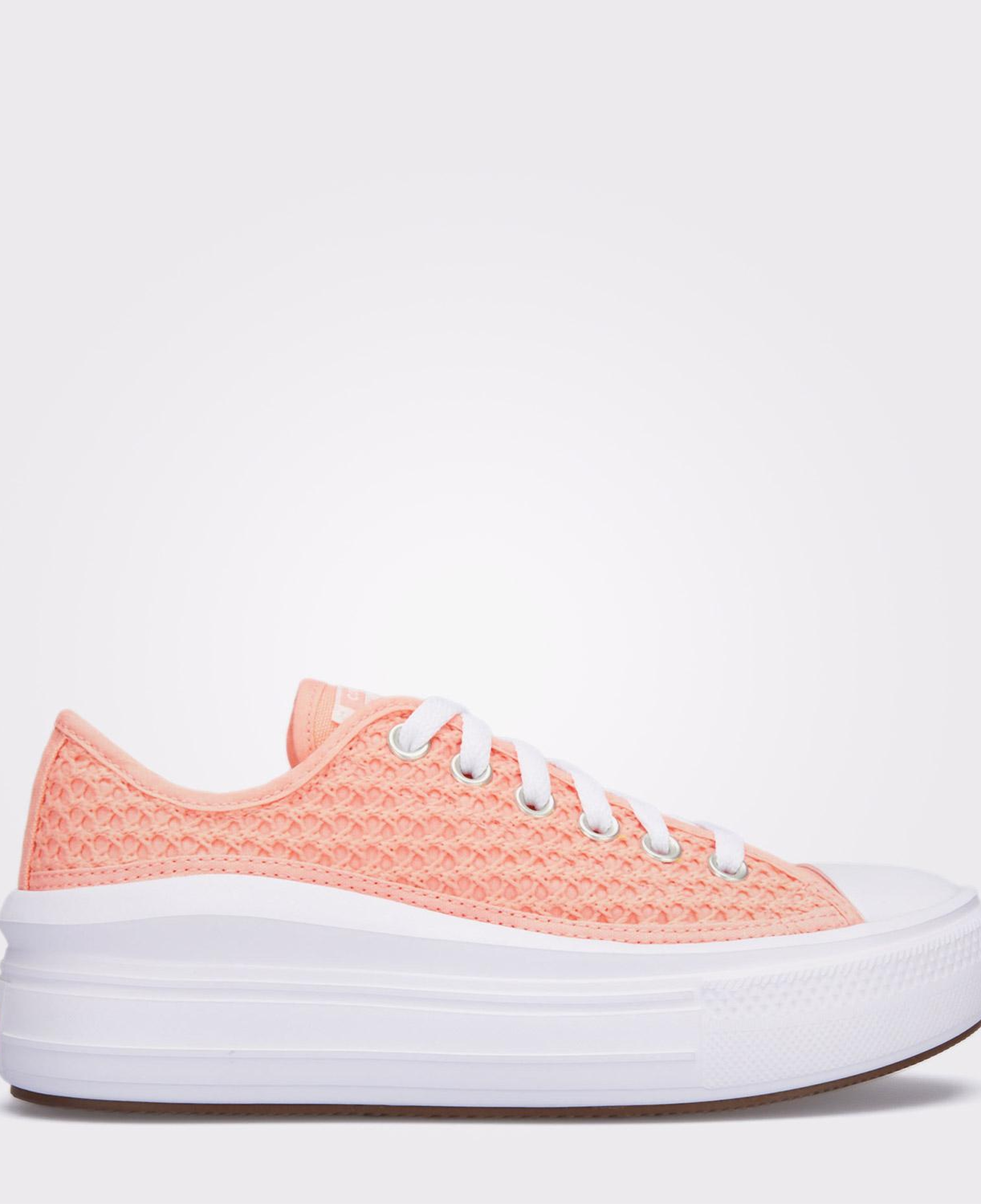 Converse Chuck Taylor All Star Move Genç Pembe Platform Sneaker