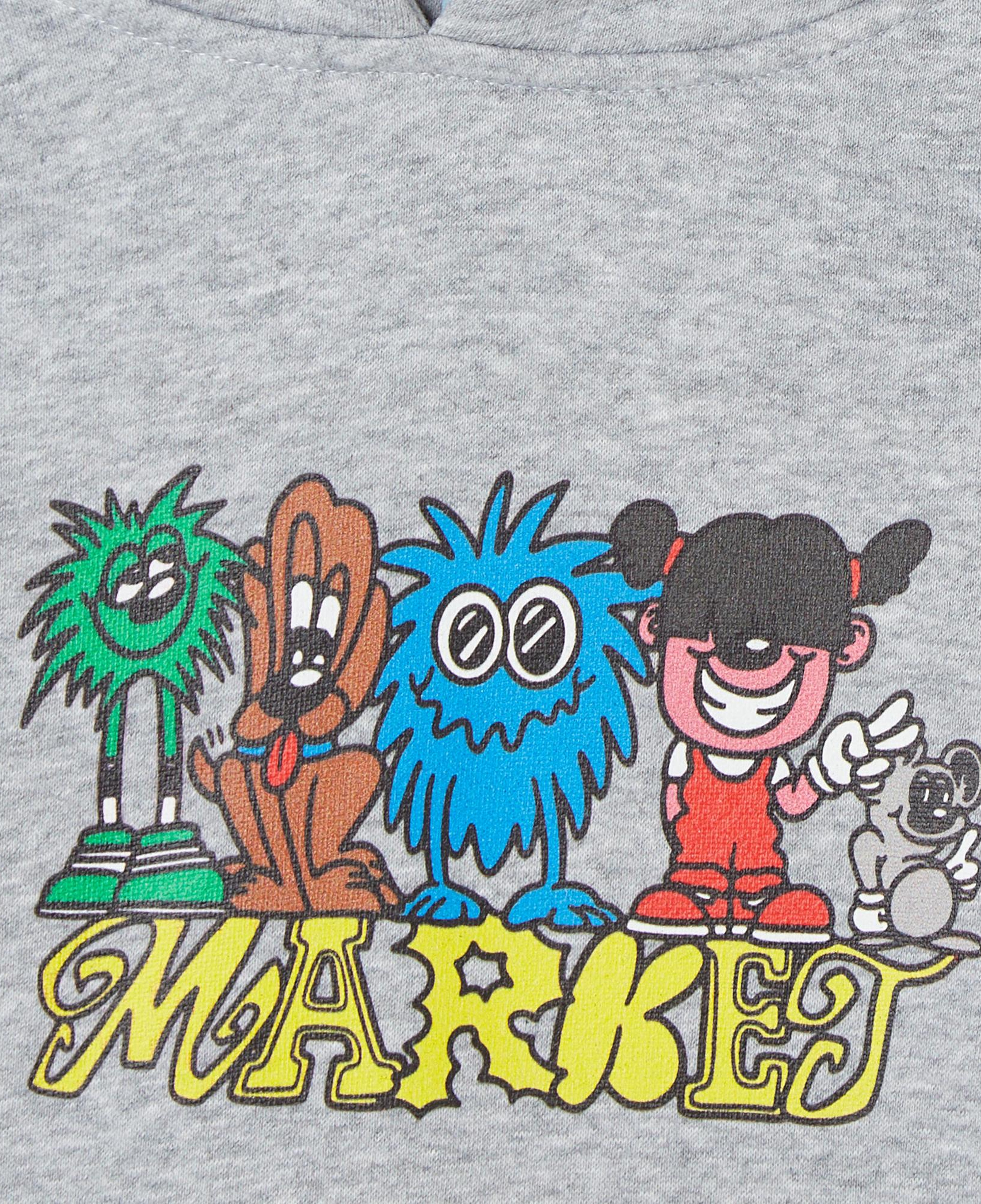 Market My Squad Çocuk Gri Hoodie