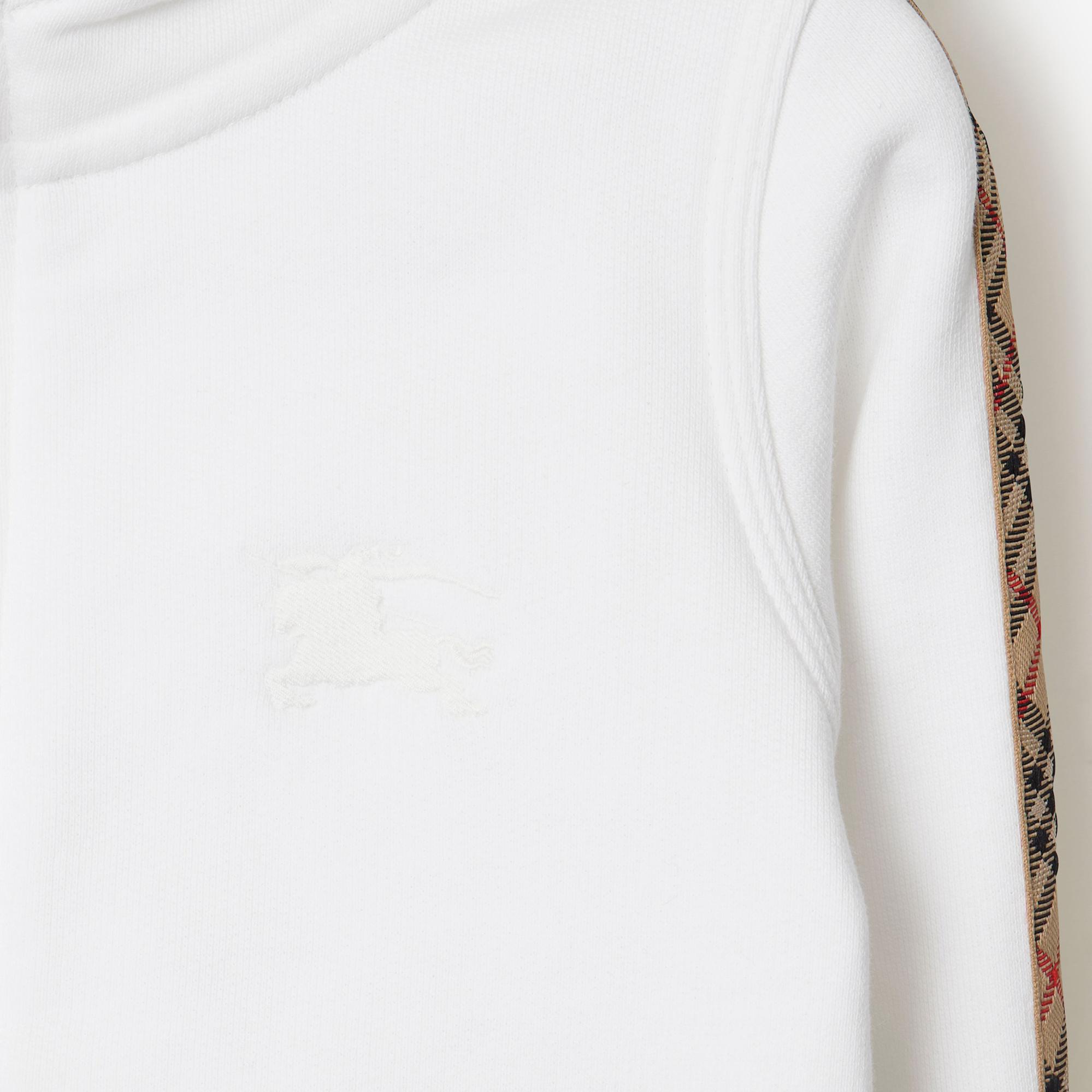 Burberry Çocuk Beyaz Hoodie