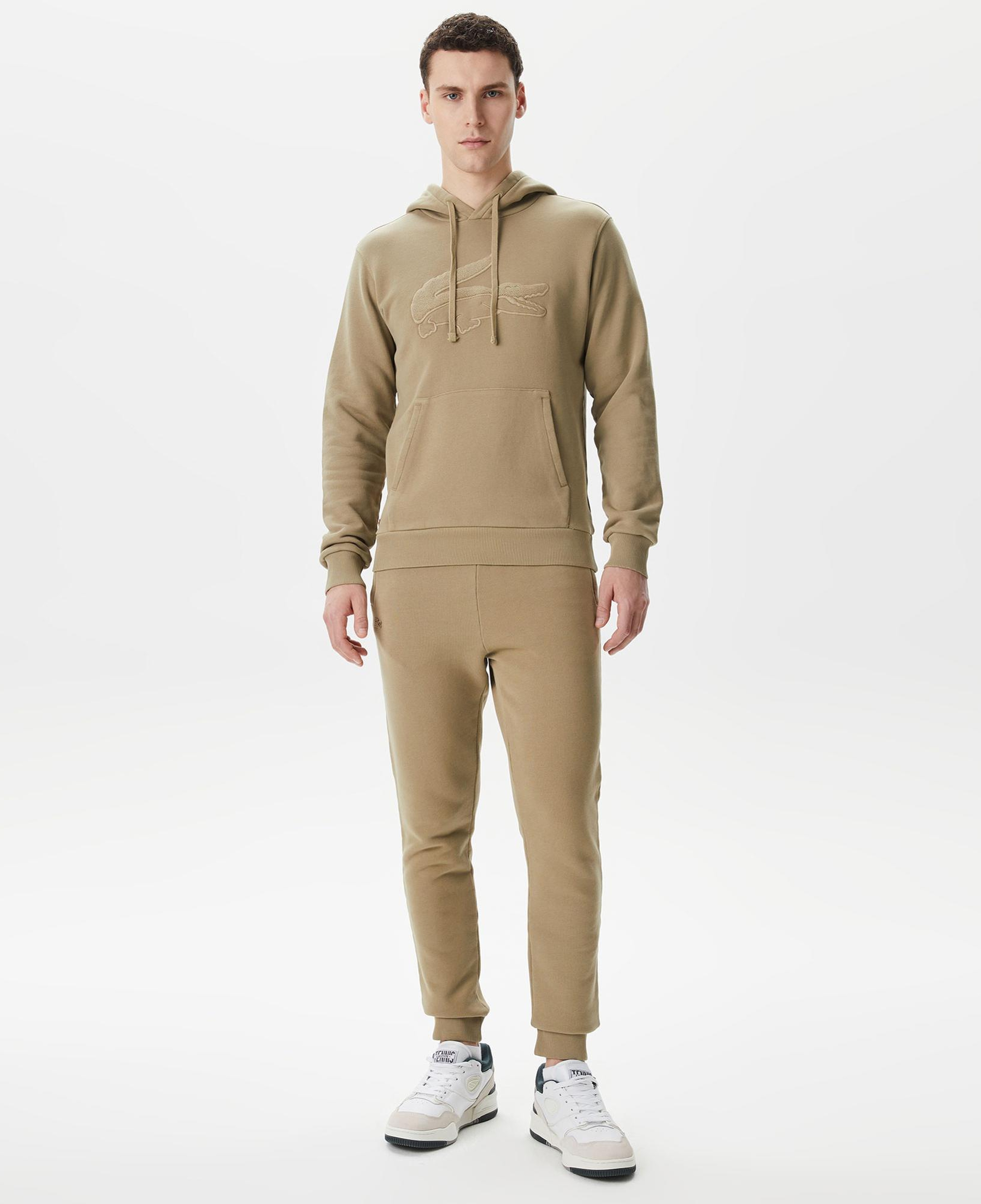 Lacoste Erkek Relaxed Fit Bej Eşofman Altı