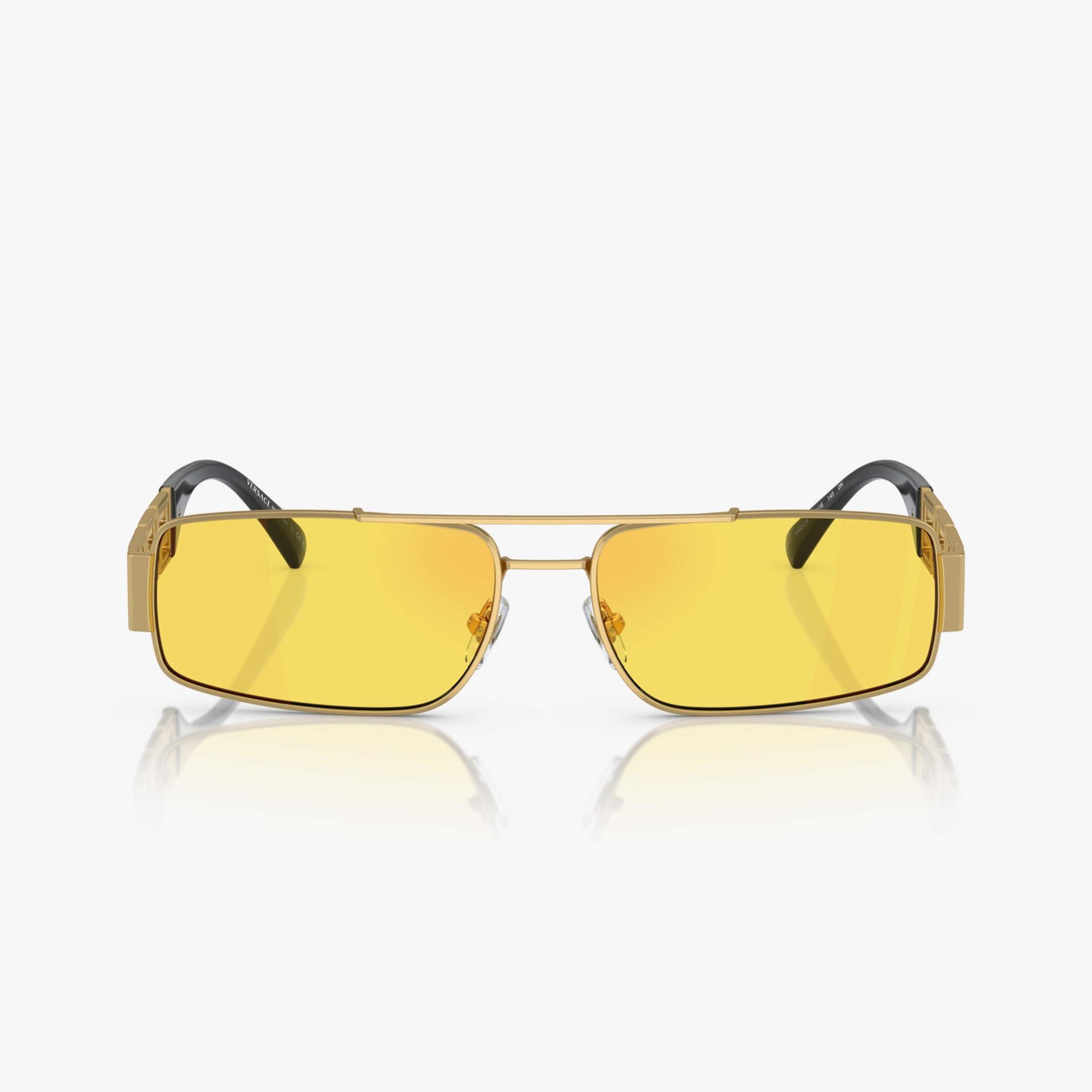 VERSACE 0VE2257 Erkek Altın Rengi Güneş Gözlüğü