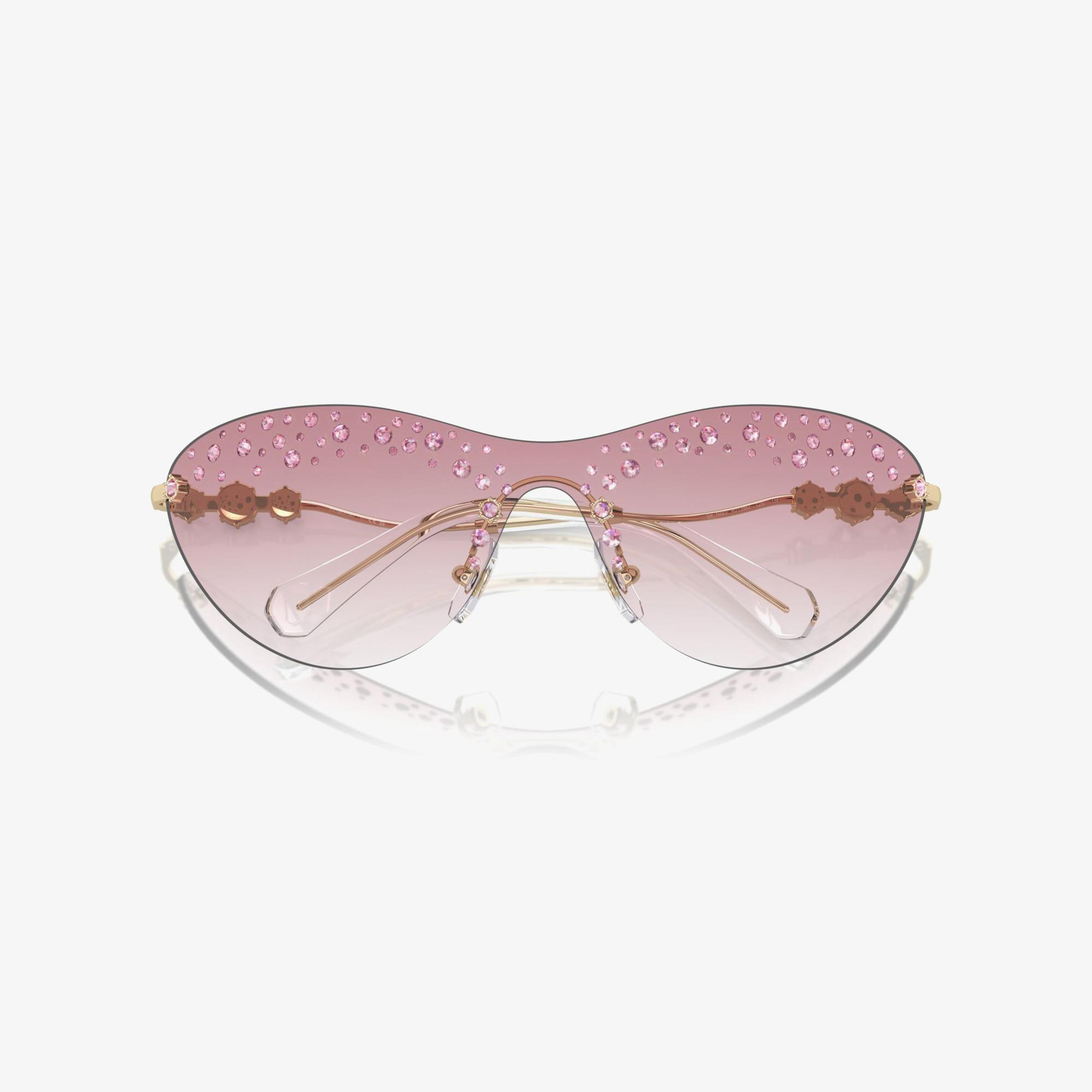 Swarovski Sk723 Kadın Altın Rengi Güneş Gözlüğü