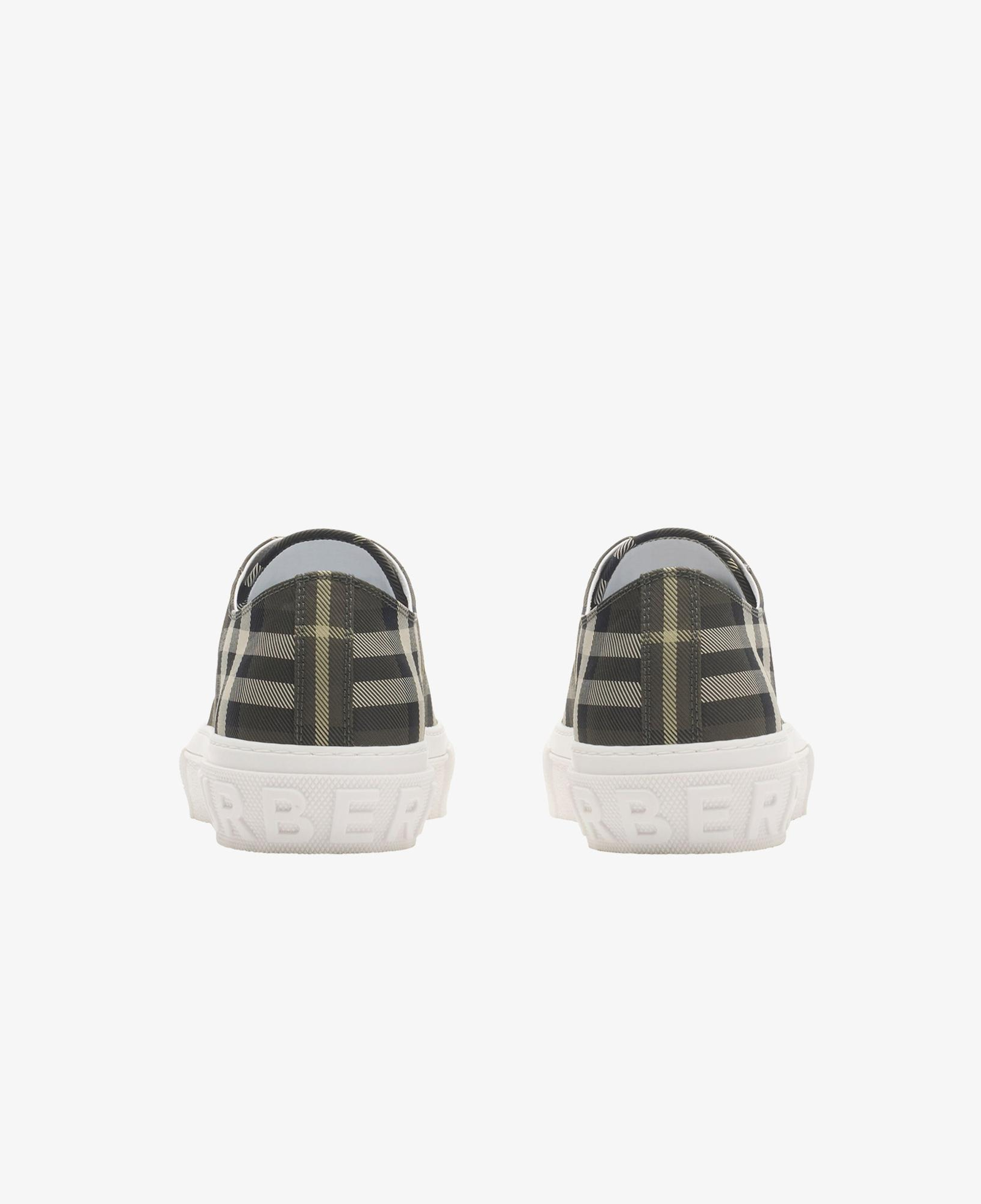 Burberry Jack Check Erkek Haki Sneaker