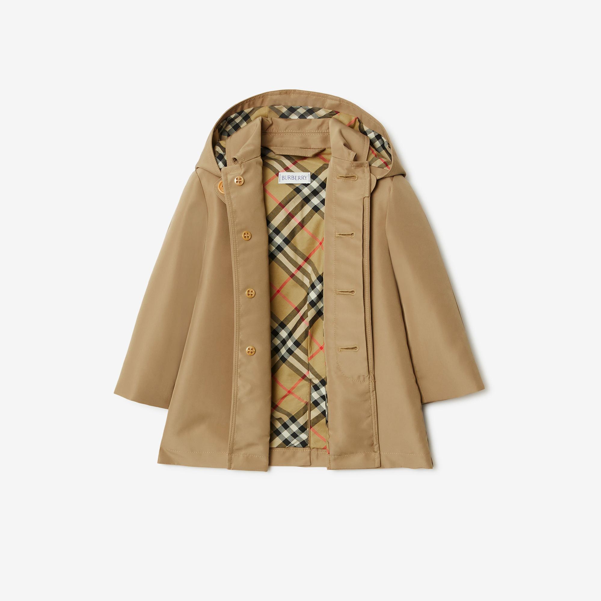 Burberry Bonded Car Çocuk Bej Trençkot