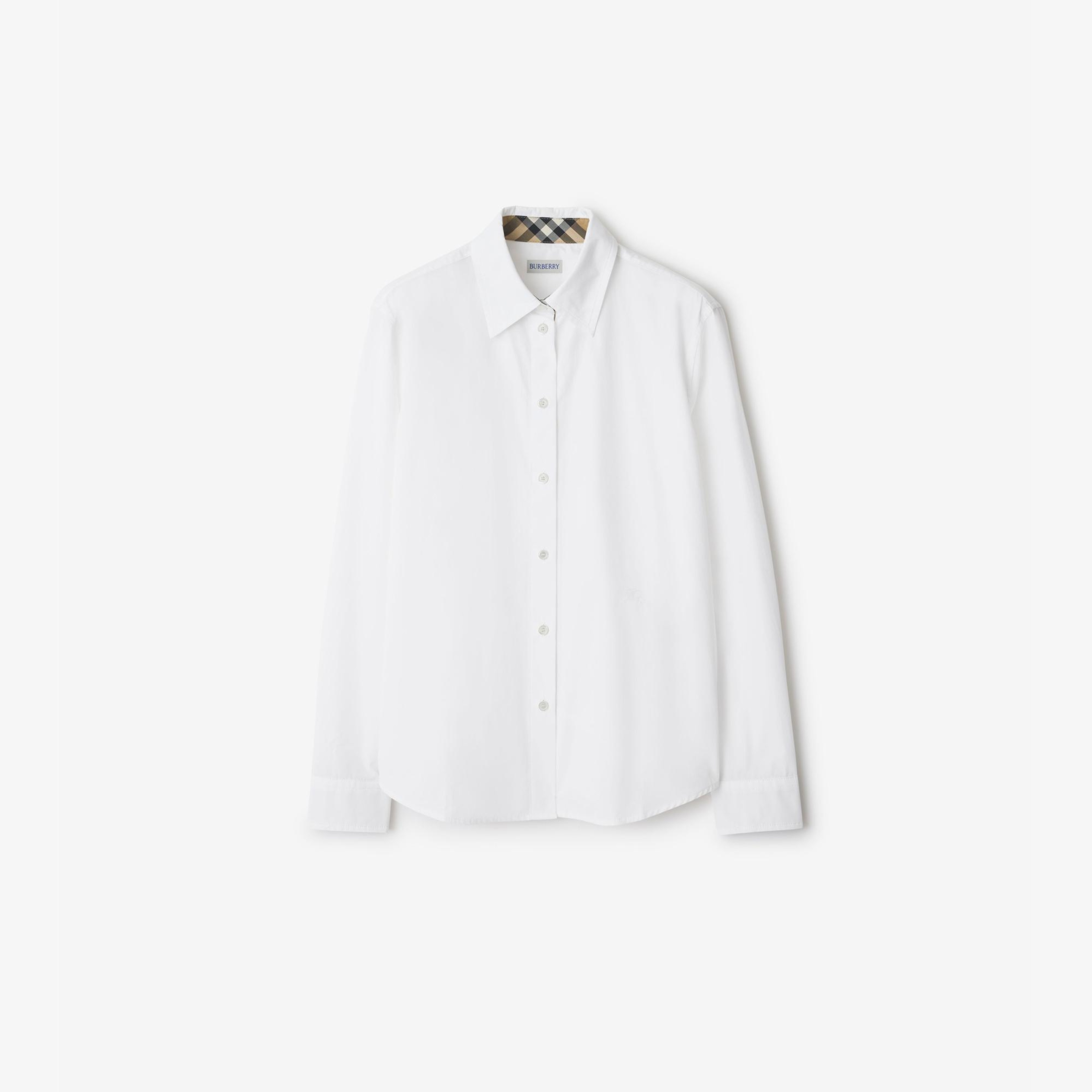 Burberry Kadın Beyaz Gömlek