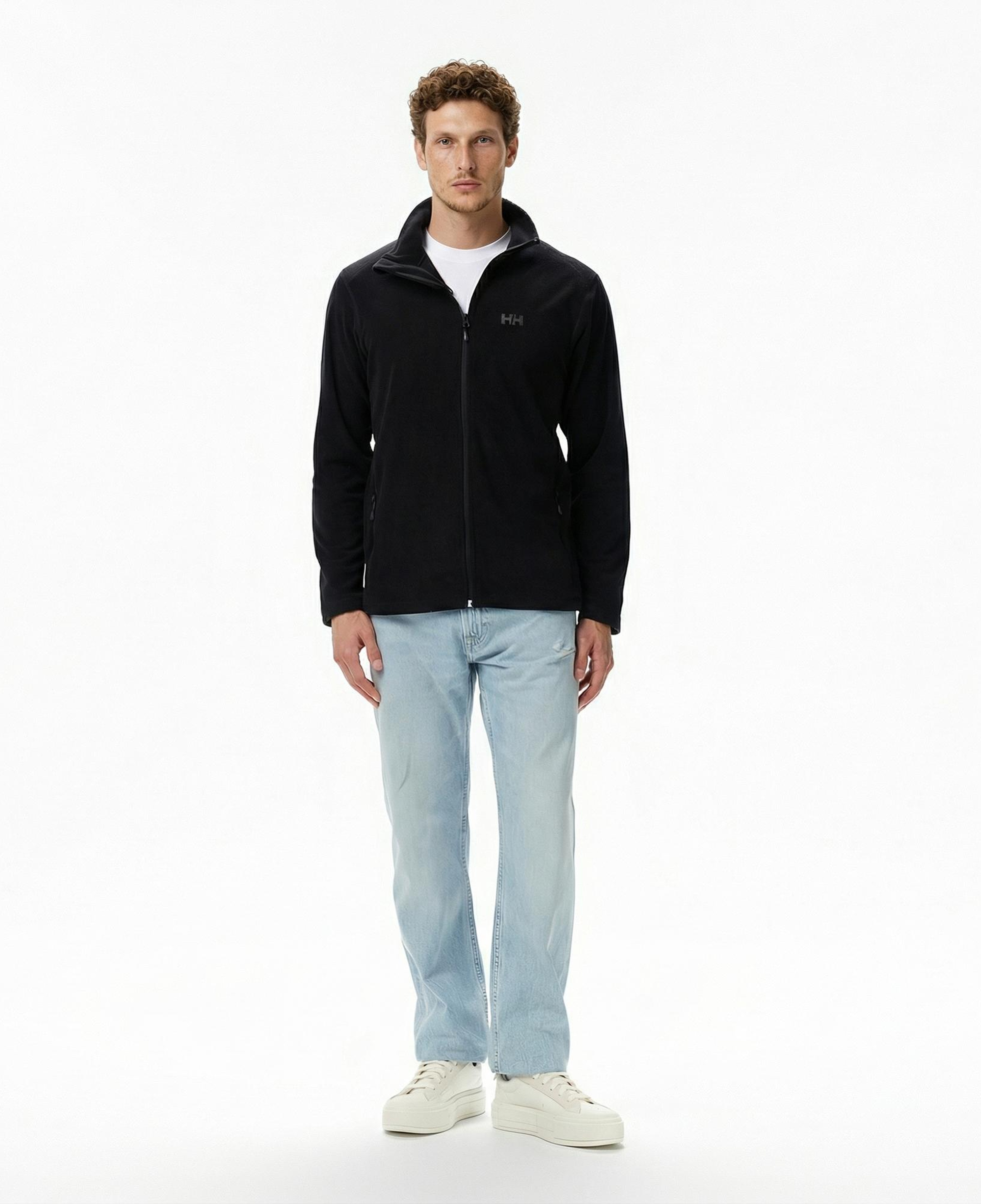 Helly Hansen Fullzip Polar Erkek Siyah Ceket