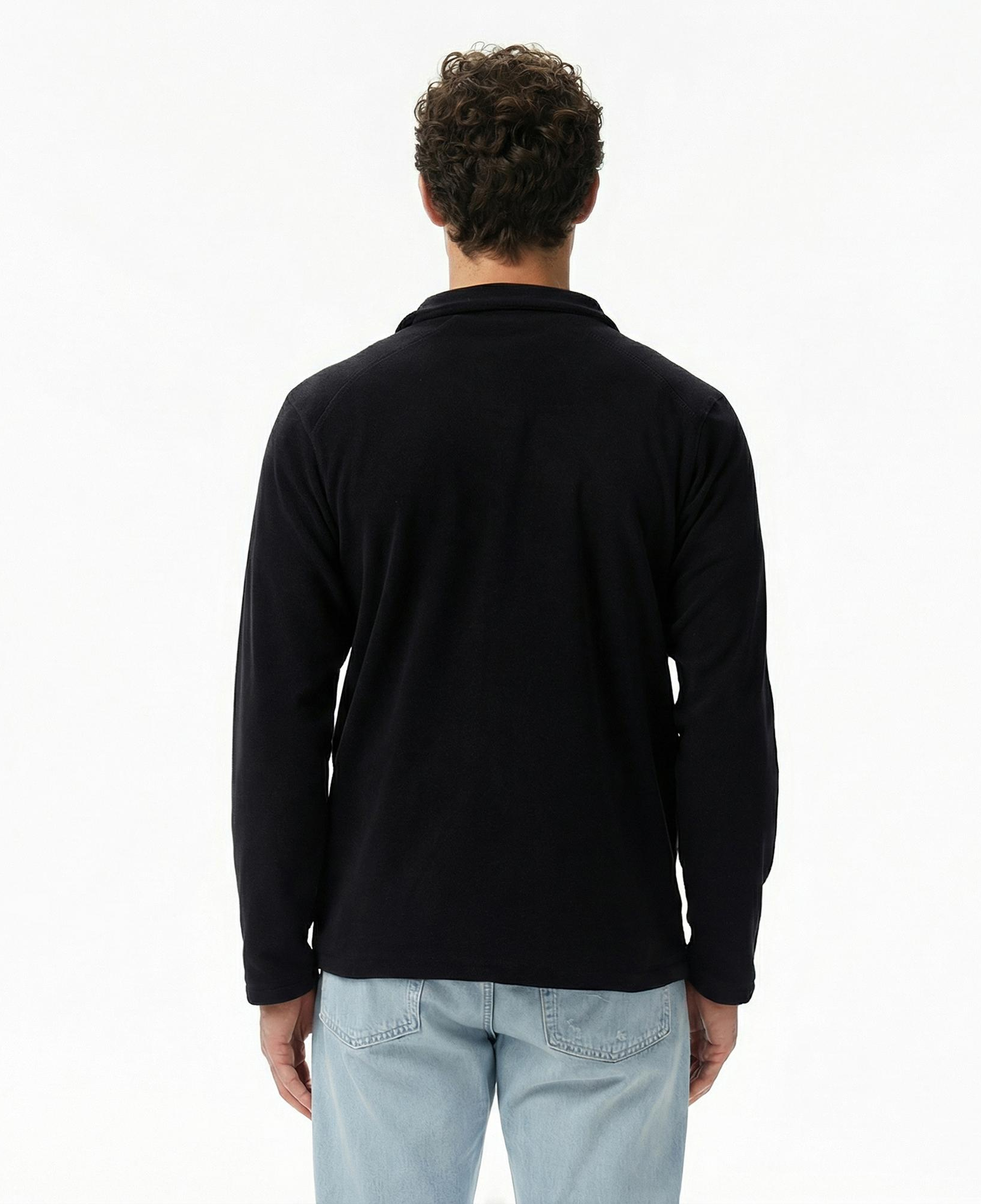 Helly Hansen Fullzip Polar Erkek Siyah Ceket