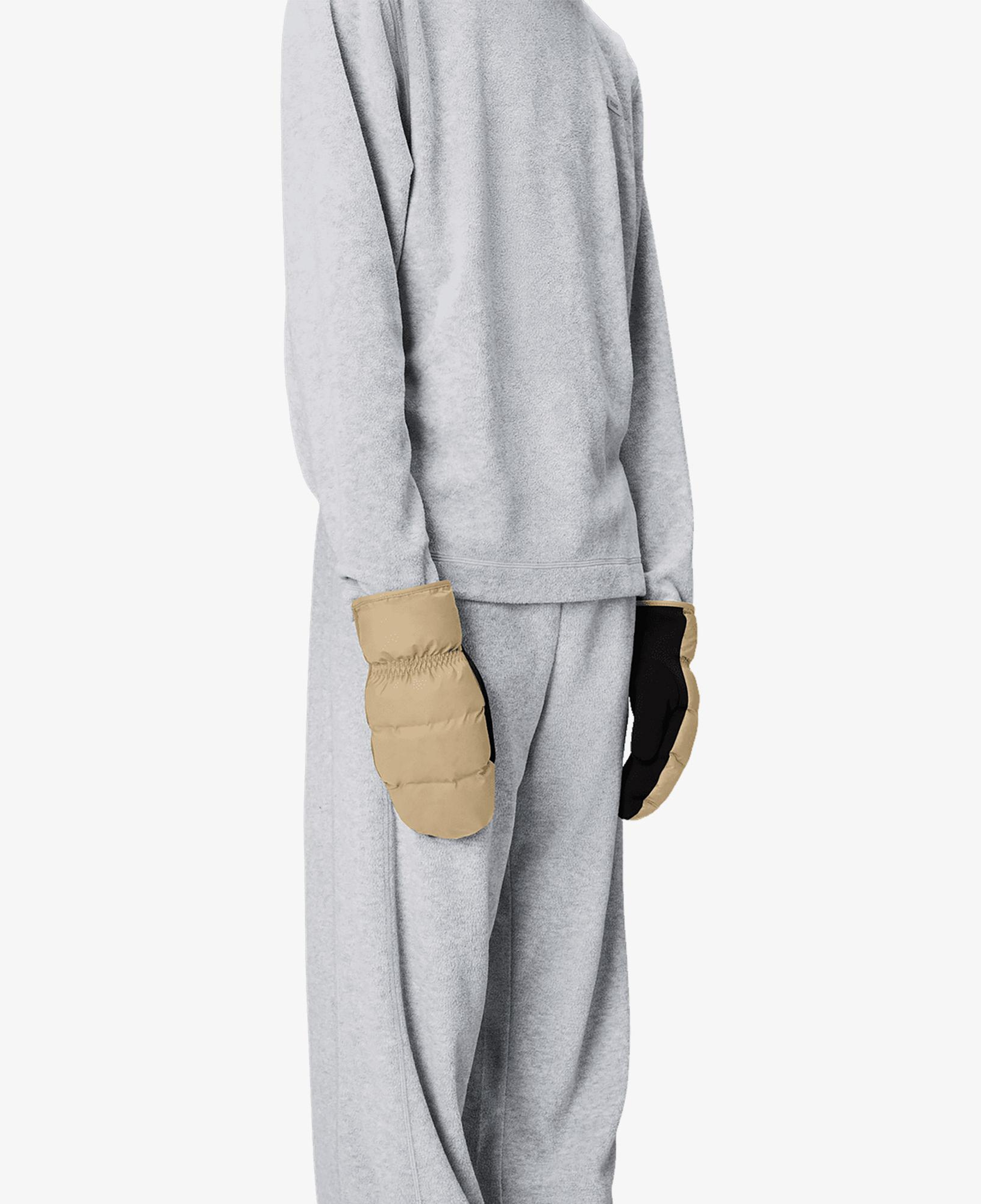 Rains Lohja Puffer Mittens W1T2 Unisex Bej Eldiven