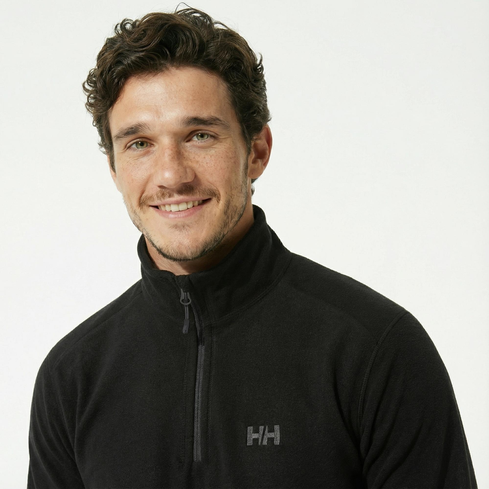 Helly Hansen HH Mount Fleece Erkek Siyah Polar Sweatshirt