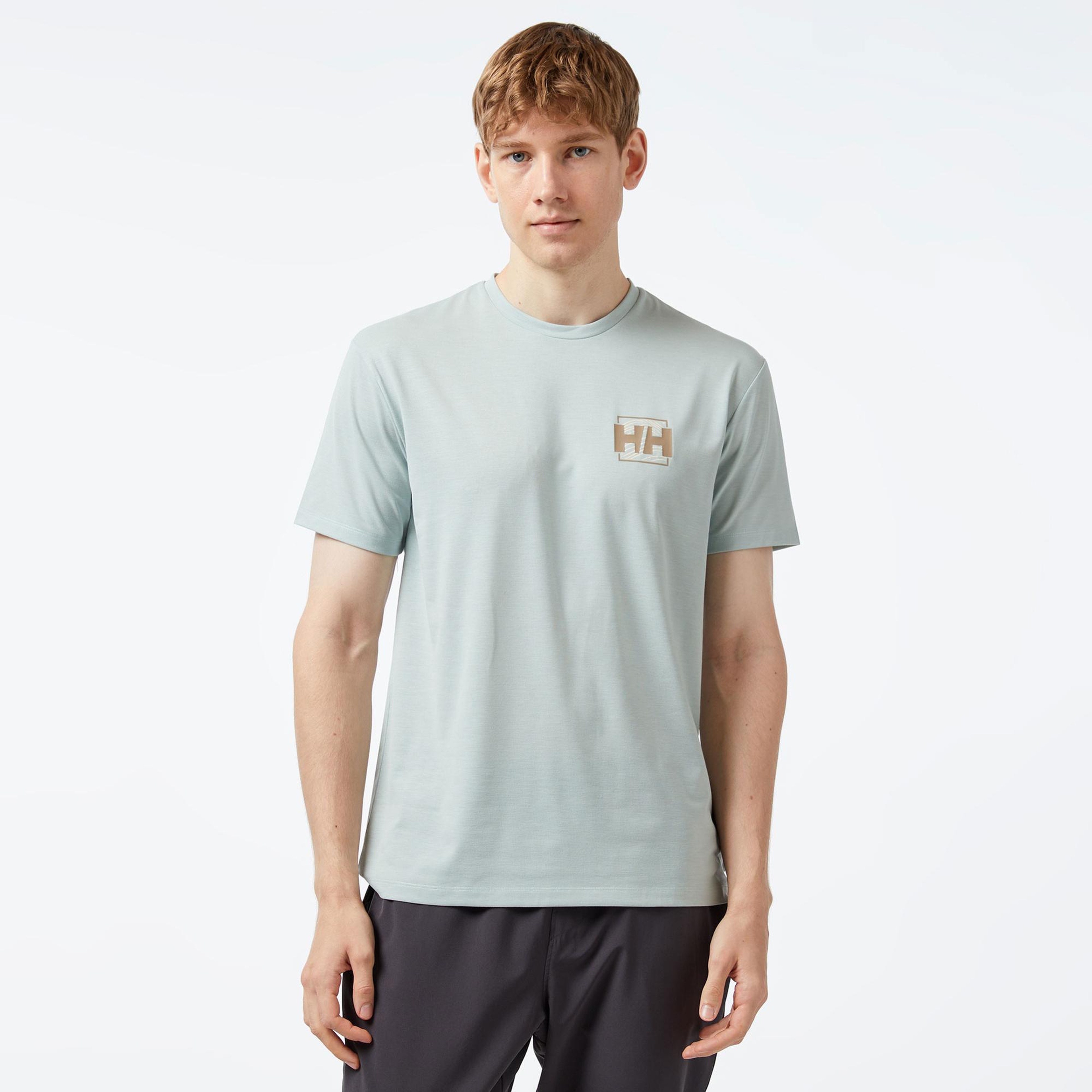 Helly Hansen Skog Recycled Graphıc Erkek Yeşil T-Shirt