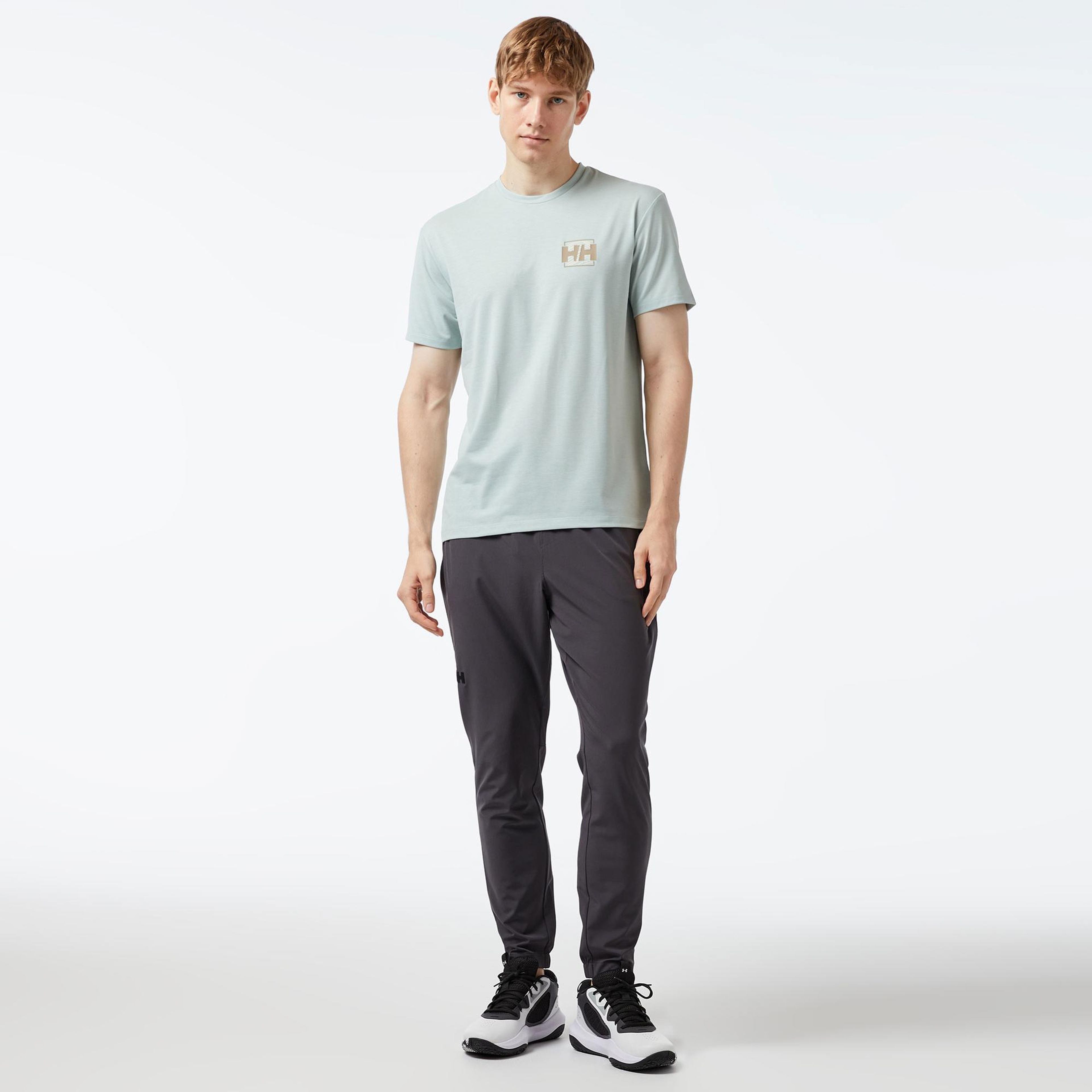 Helly Hansen Skog Recycled Graphıc Erkek Yeşil T-Shirt