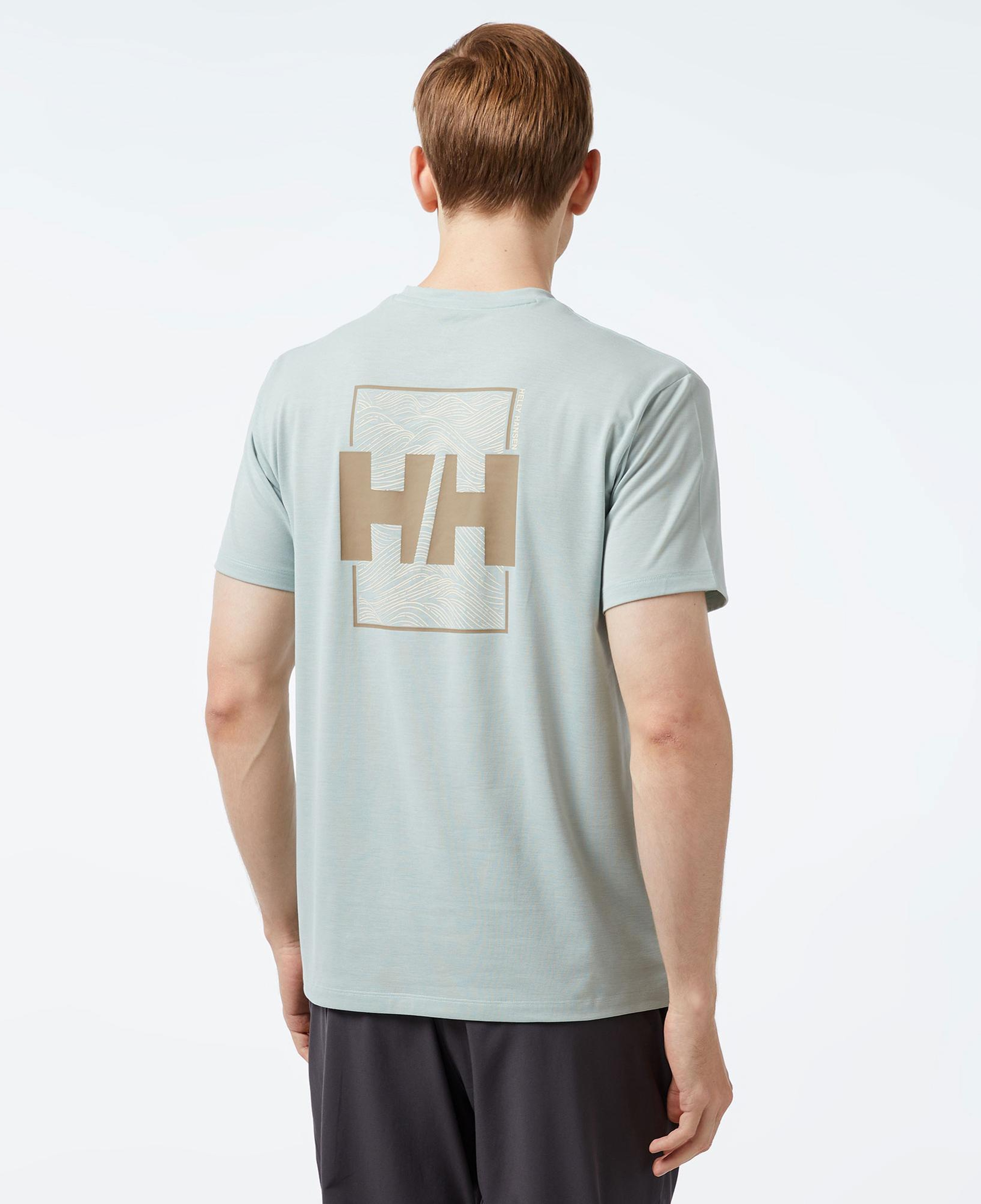 Helly Hansen Skog Recycled Graphıc Erkek Yeşil T-Shirt