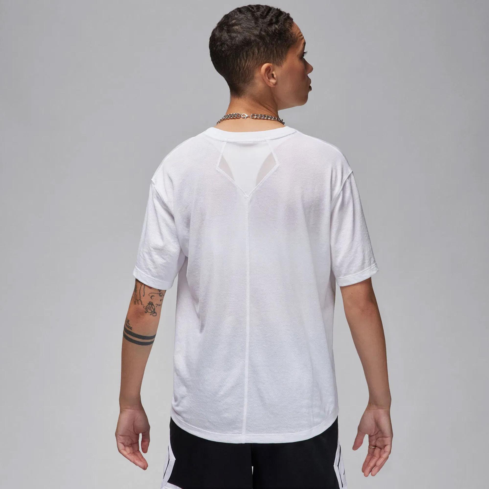 Jordan Sport Diamond Kadın Beyaz  T-Shirt