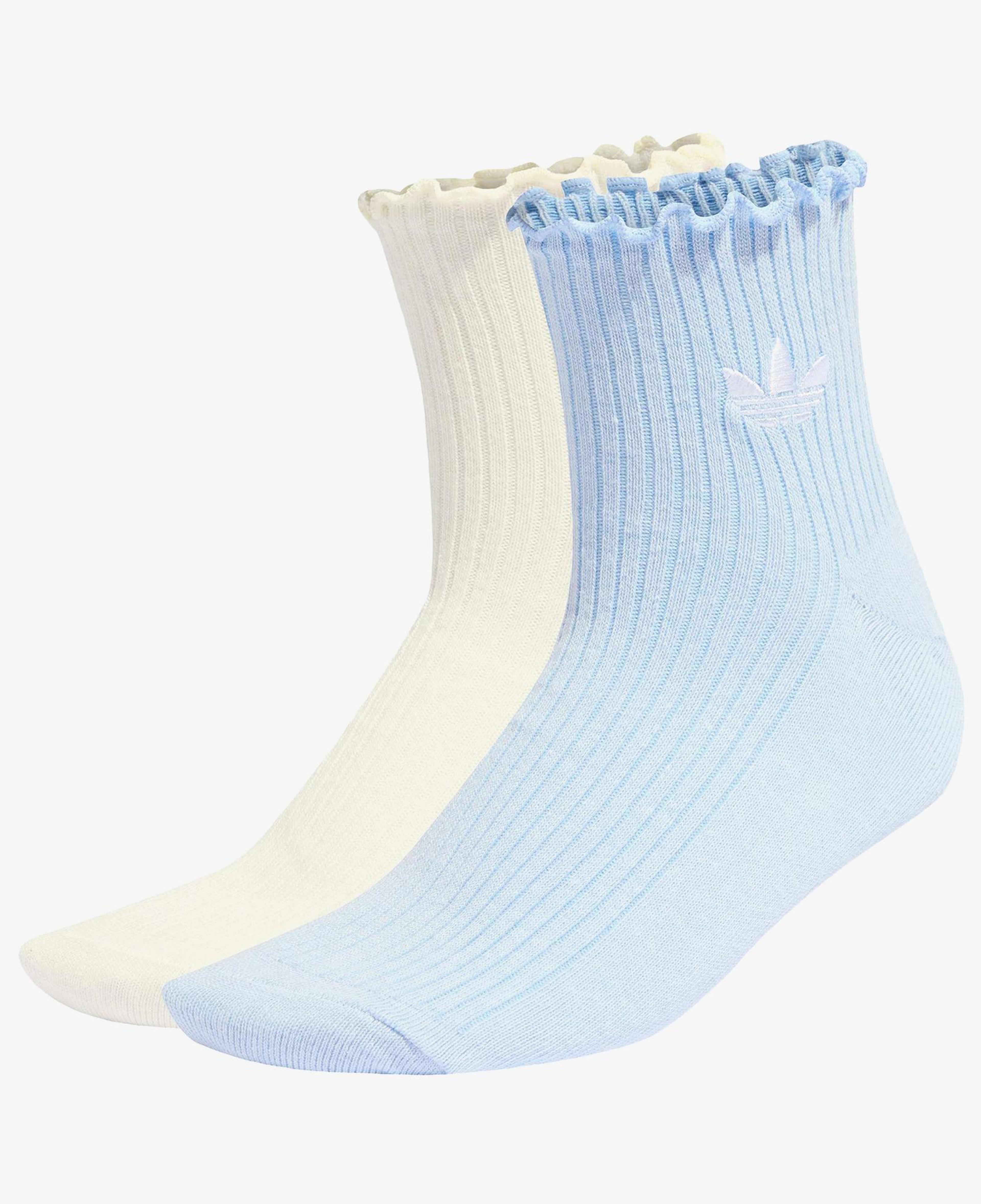 adidas Ruffle 1/4 S 2P Unisex Mavi Çorap