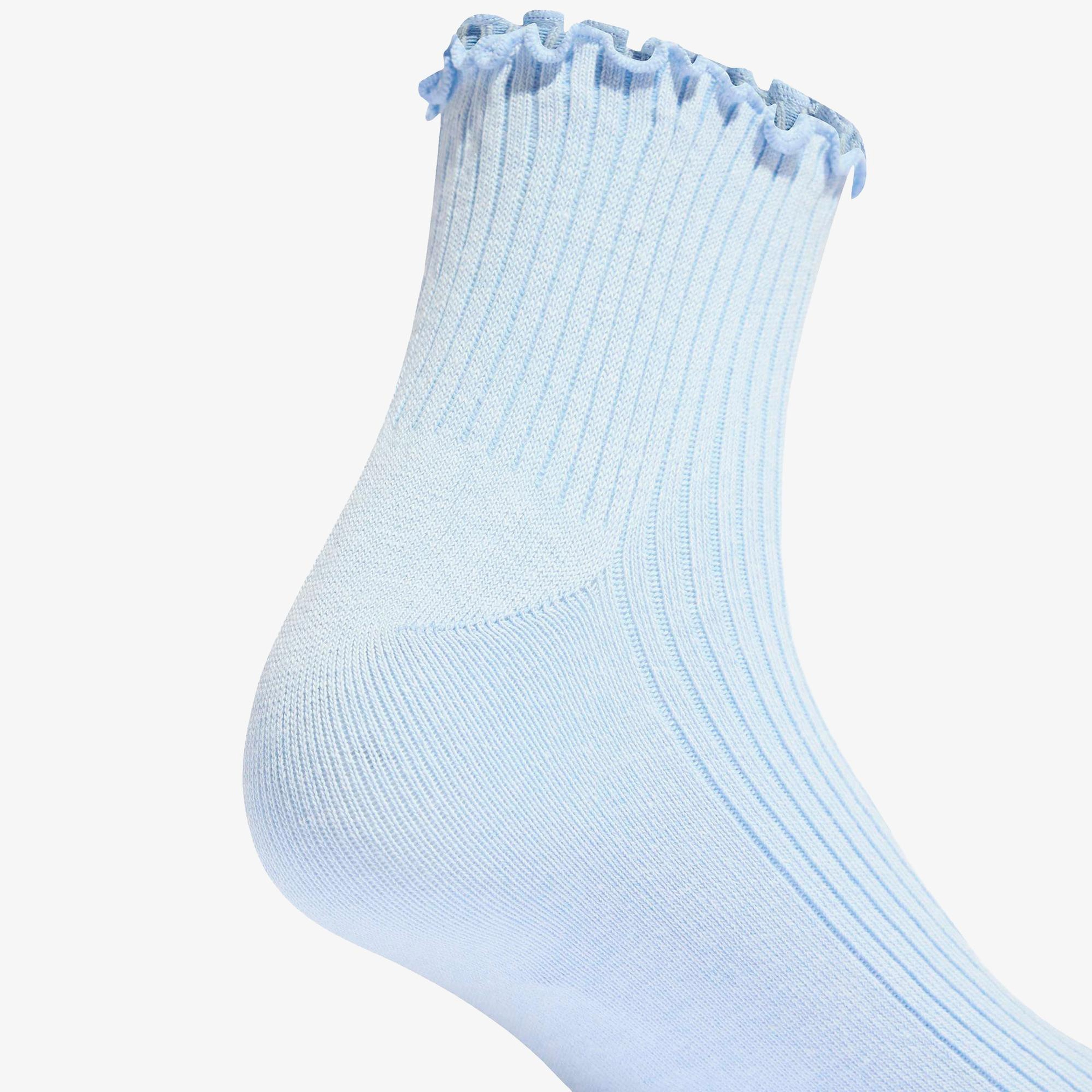 adidas Ruffle 1/4 S 2P Unisex Mavi Çorap