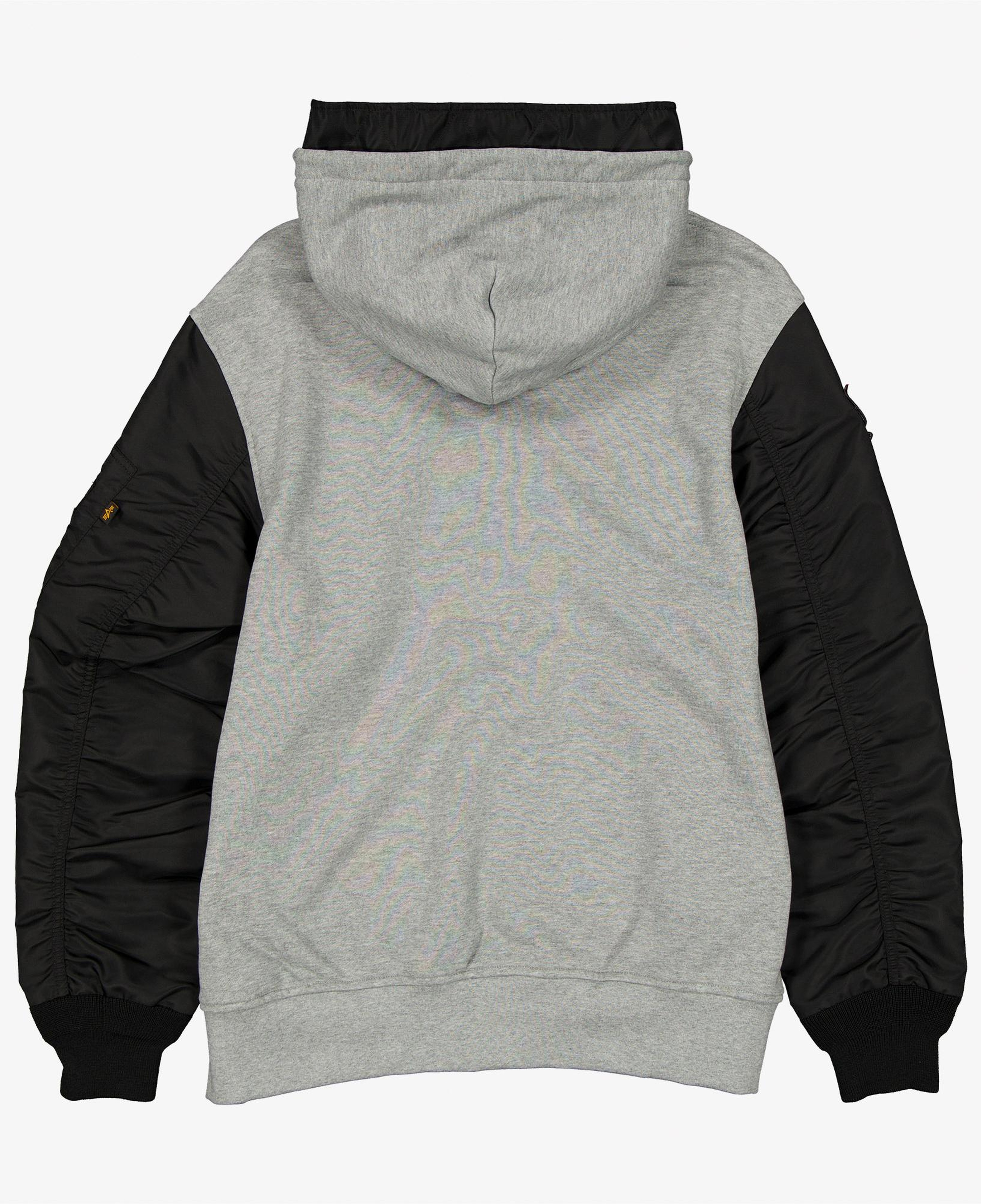Alpha Industries x Chicago Bulls Gray MA-1 Unisex Gri Fermuarlı Ceket