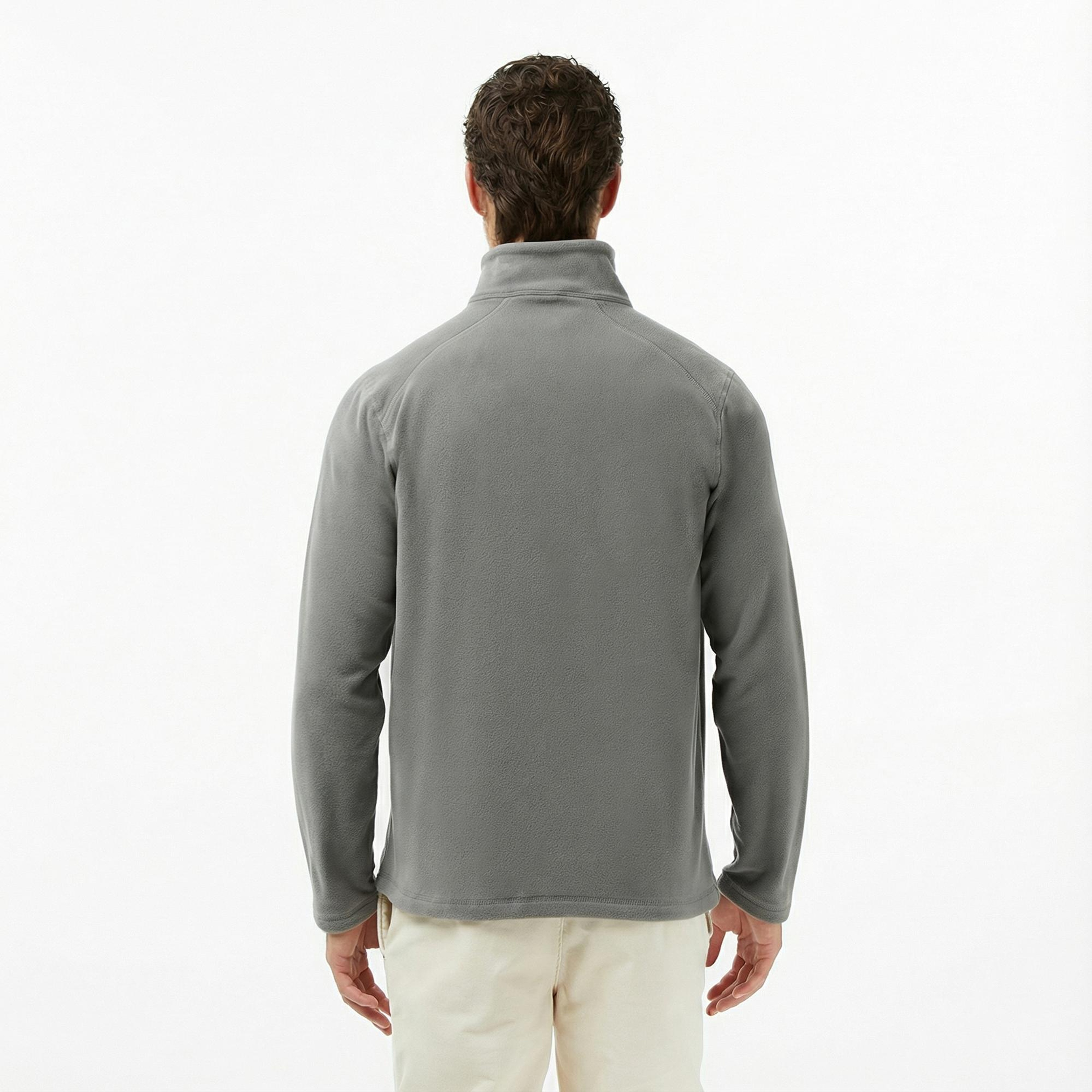 Helly Hansen Fullzip Polar Erkek Gri Ceket