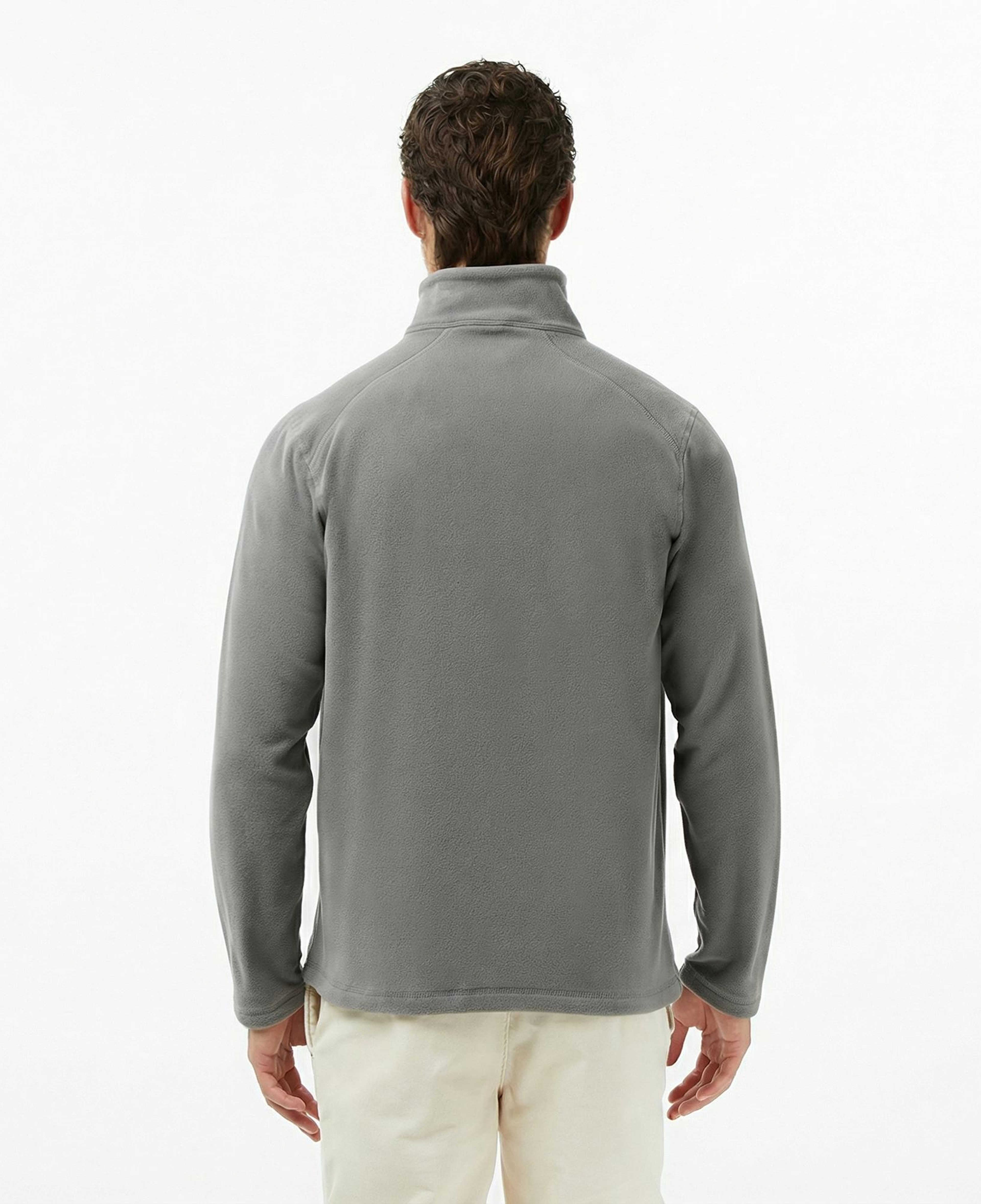 Helly Hansen Fullzip Polar Erkek Gri Ceket