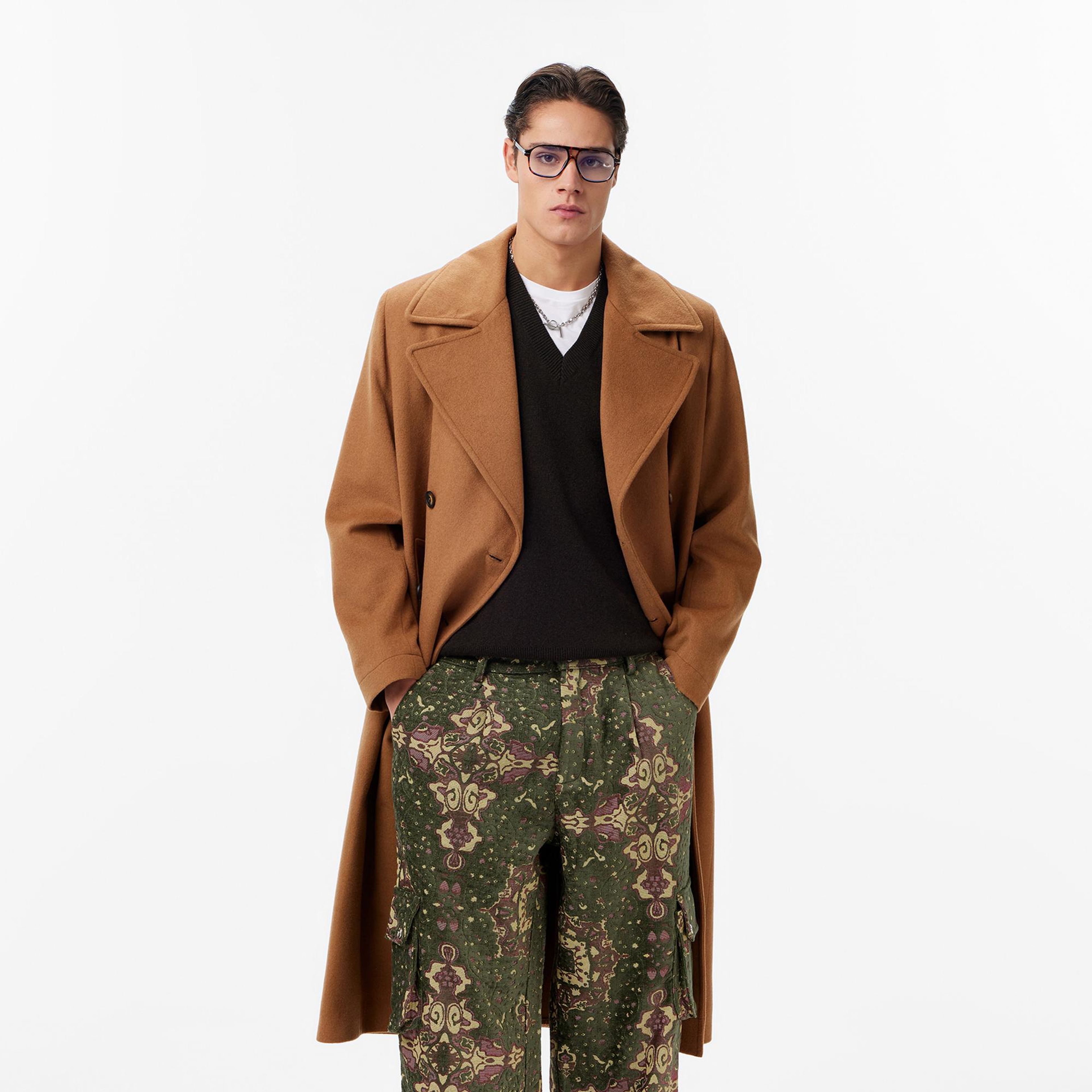 Les Benjamins Regular Fit Erkek Kahverengi Ceket