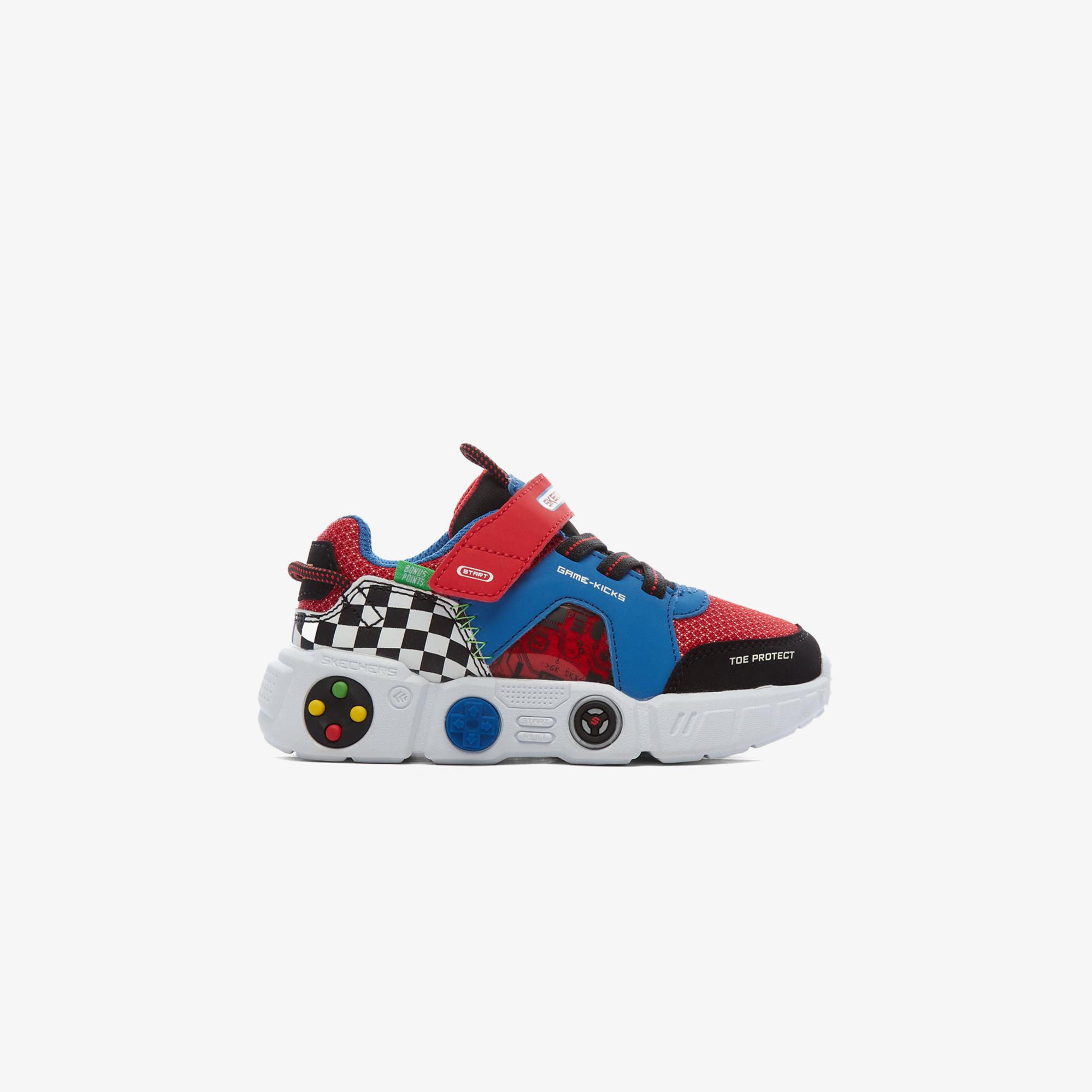 Skechers Lil Gametronix Bebek Mavi Spor Ayakkabı