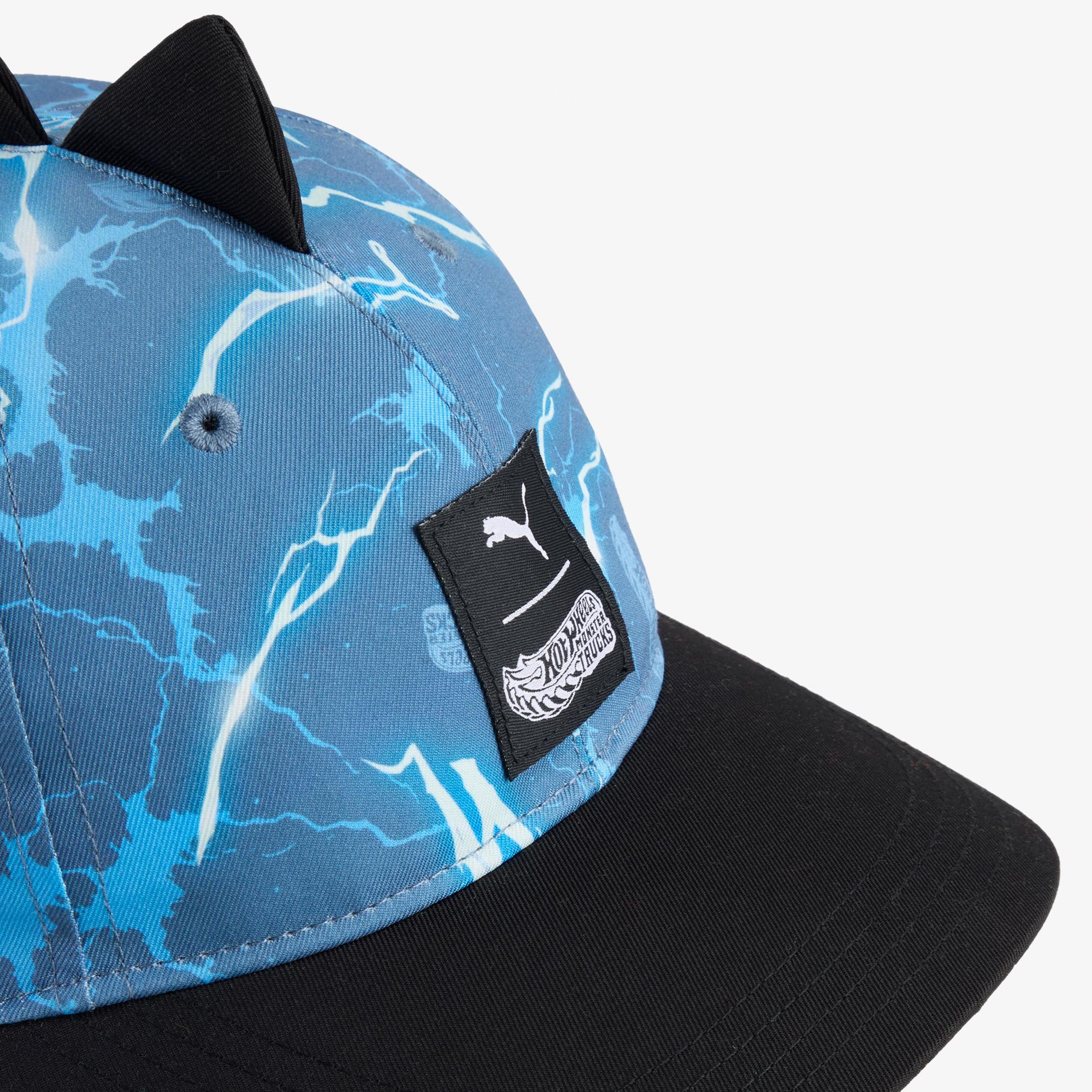 Puma Essentials Metal Cat High Crown Çocuk Mavi Şapka