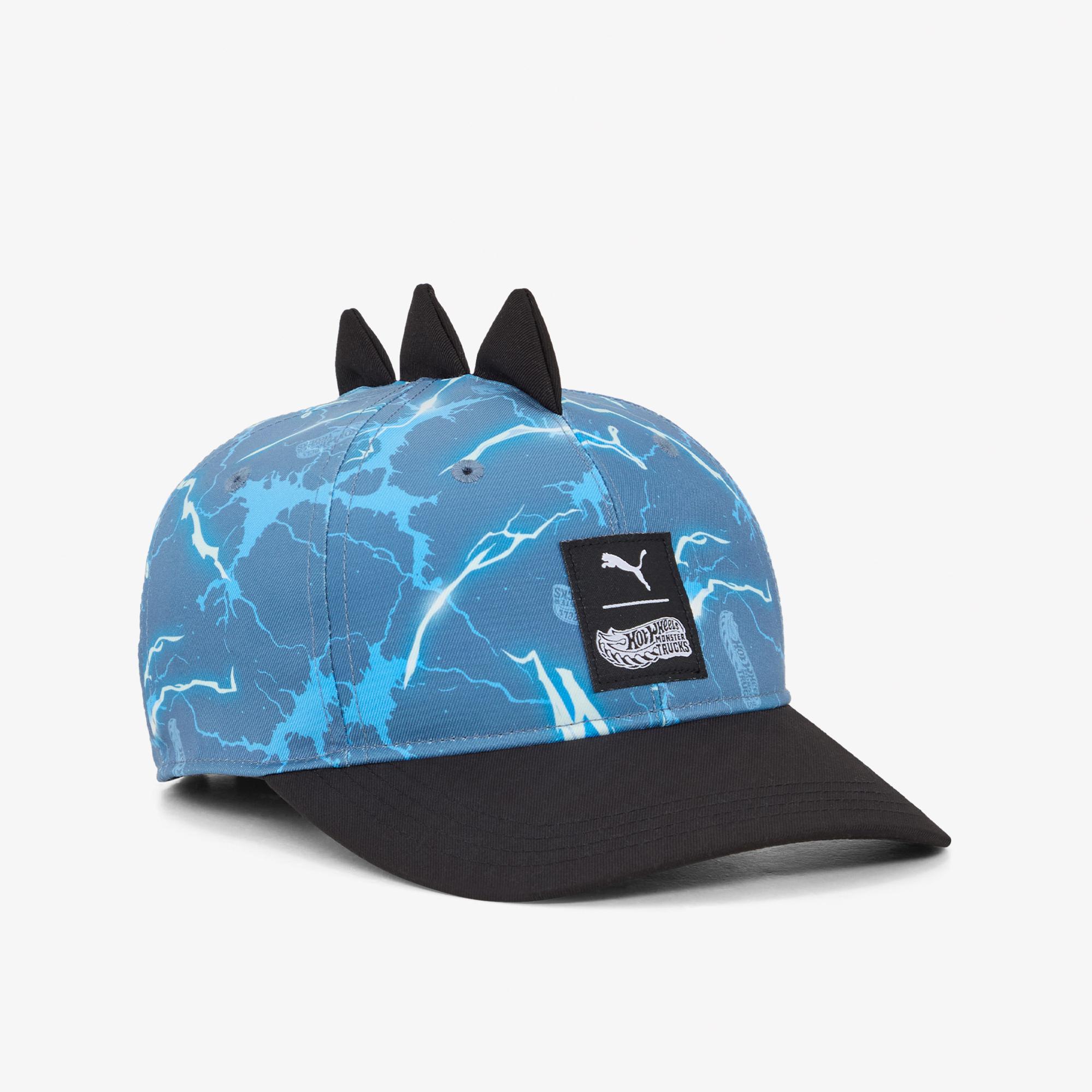 Puma Essentials Metal Cat High Crown Çocuk Mavi Şapka