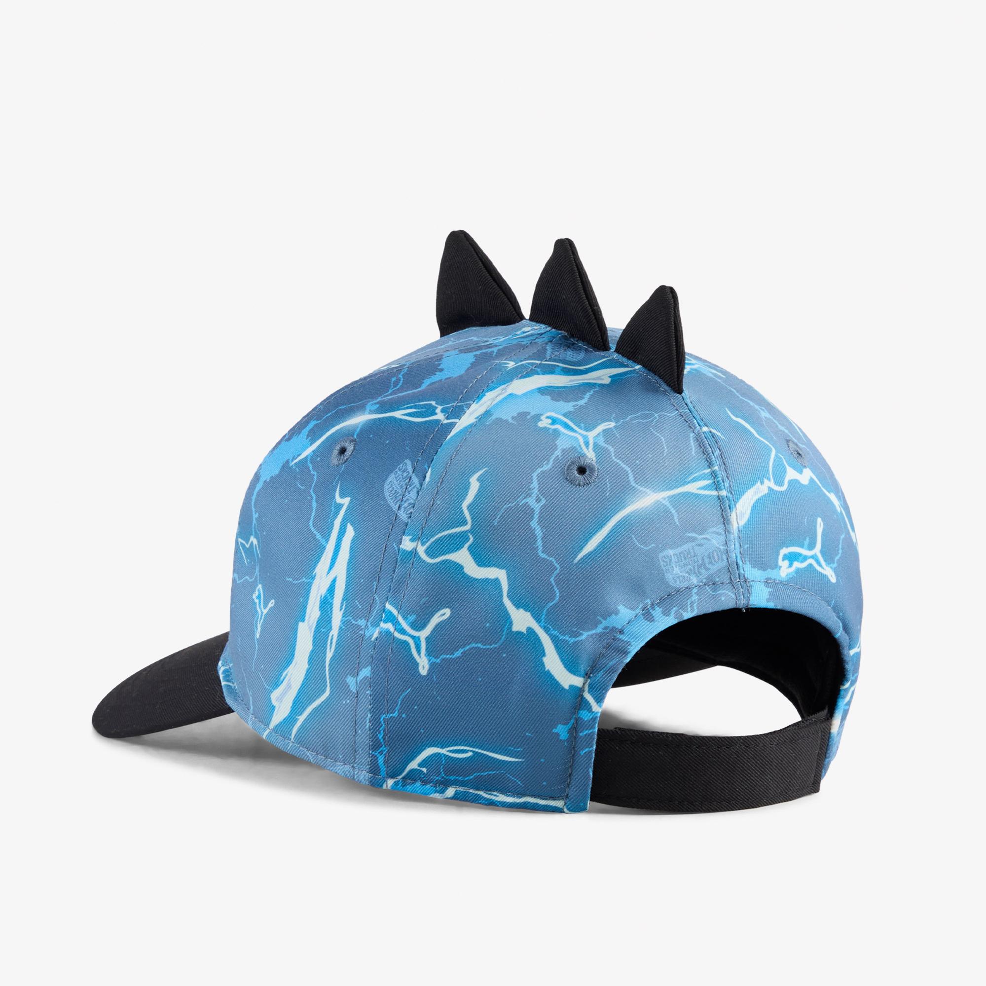 Puma Essentials Metal Cat High Crown Çocuk Mavi Şapka