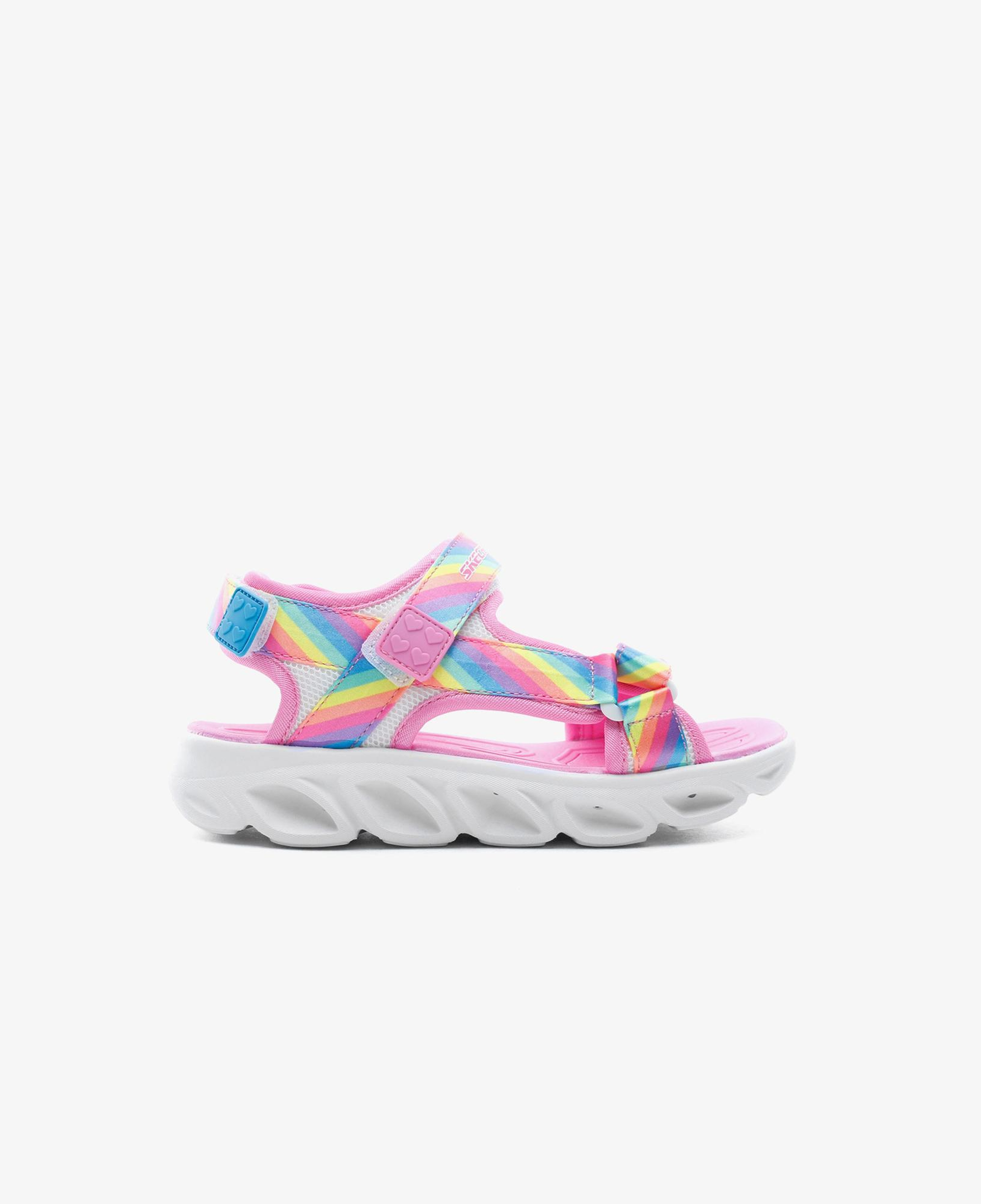 Skechers Hypno Splash - Rainbow Lights Çocuk Işıklı Pembe Sandalet