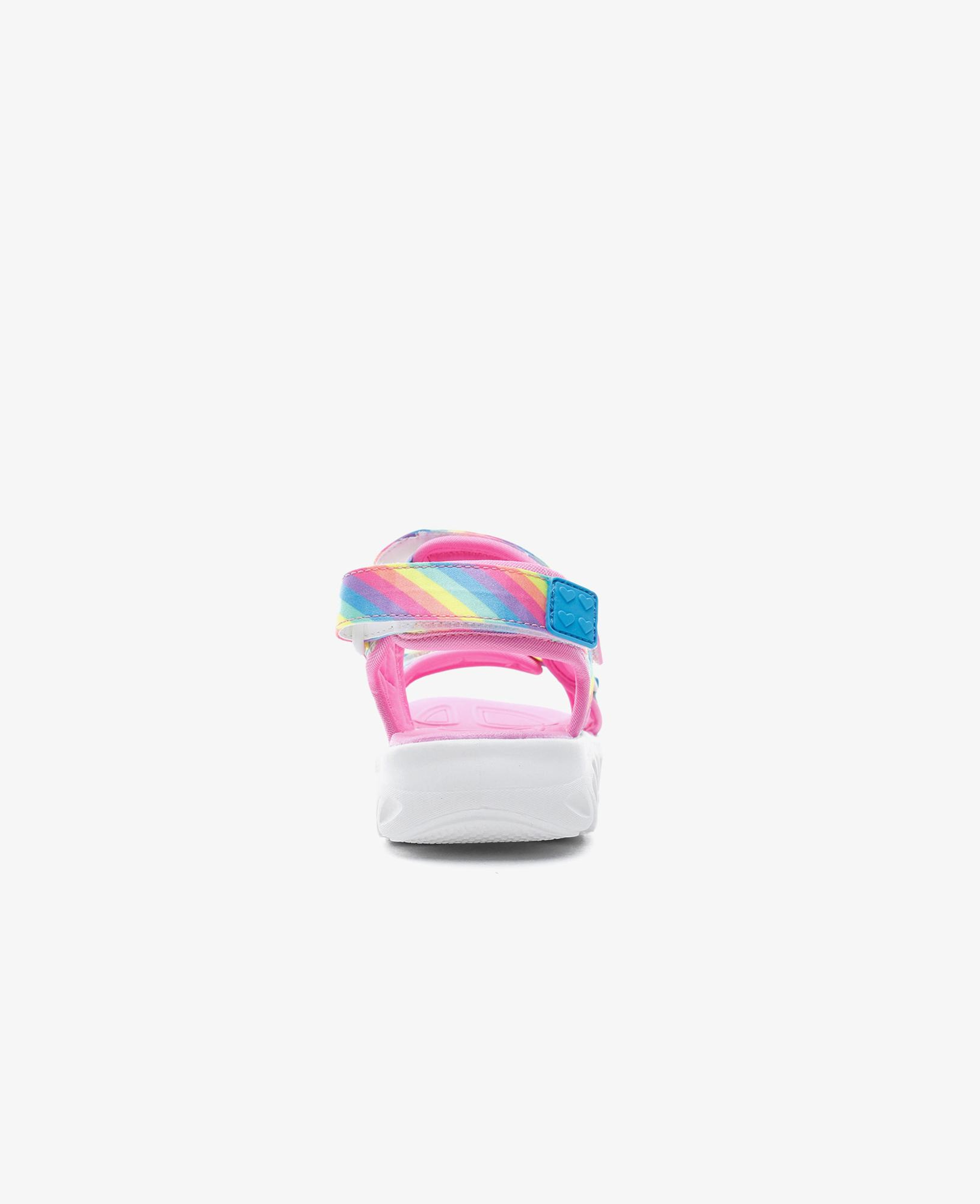 Skechers Hypno Splash - Rainbow Lights Çocuk Işıklı Pembe Sandalet