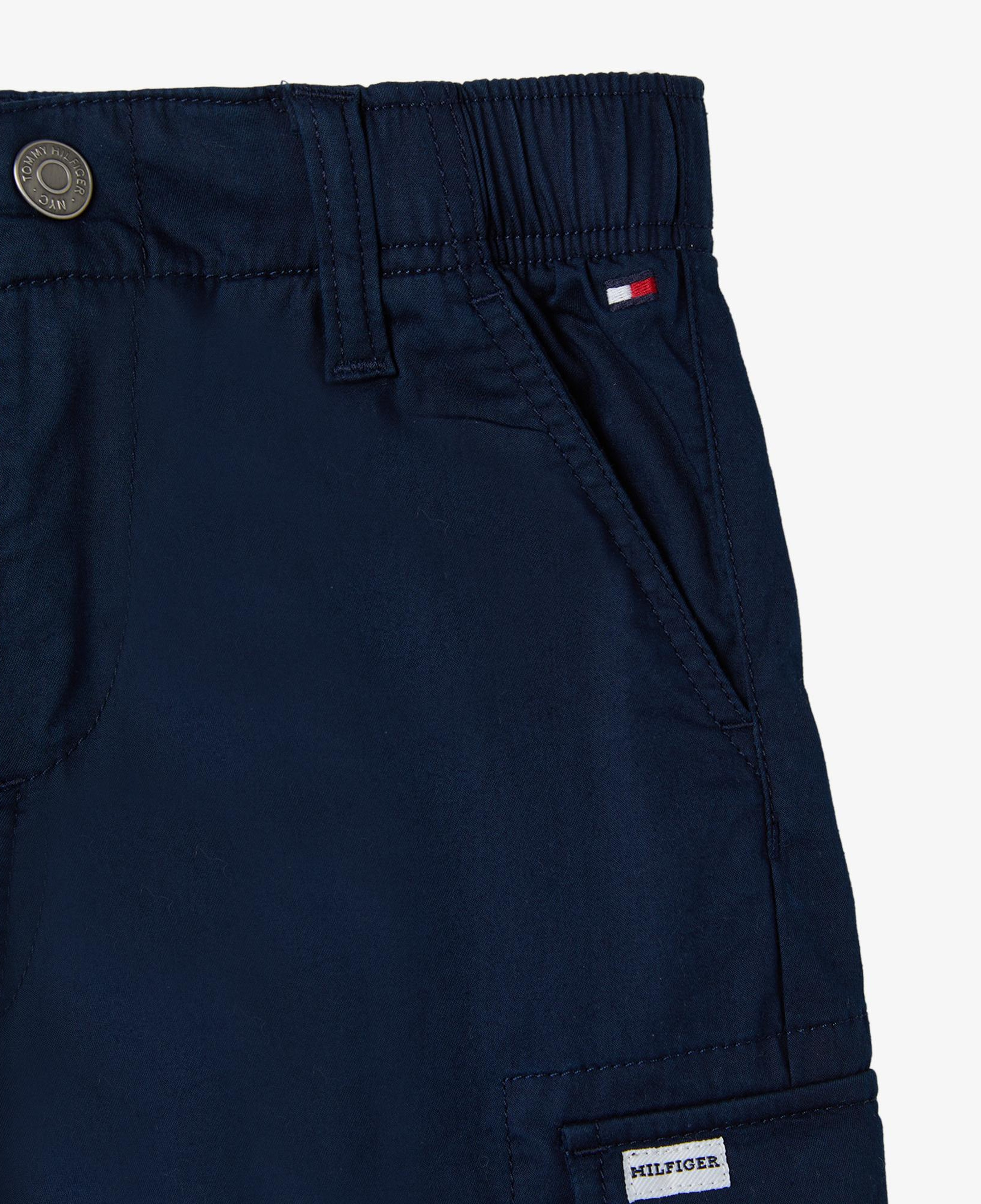 Tommy Hilfiger Woven Cargo Çocuk Lacivert Şort