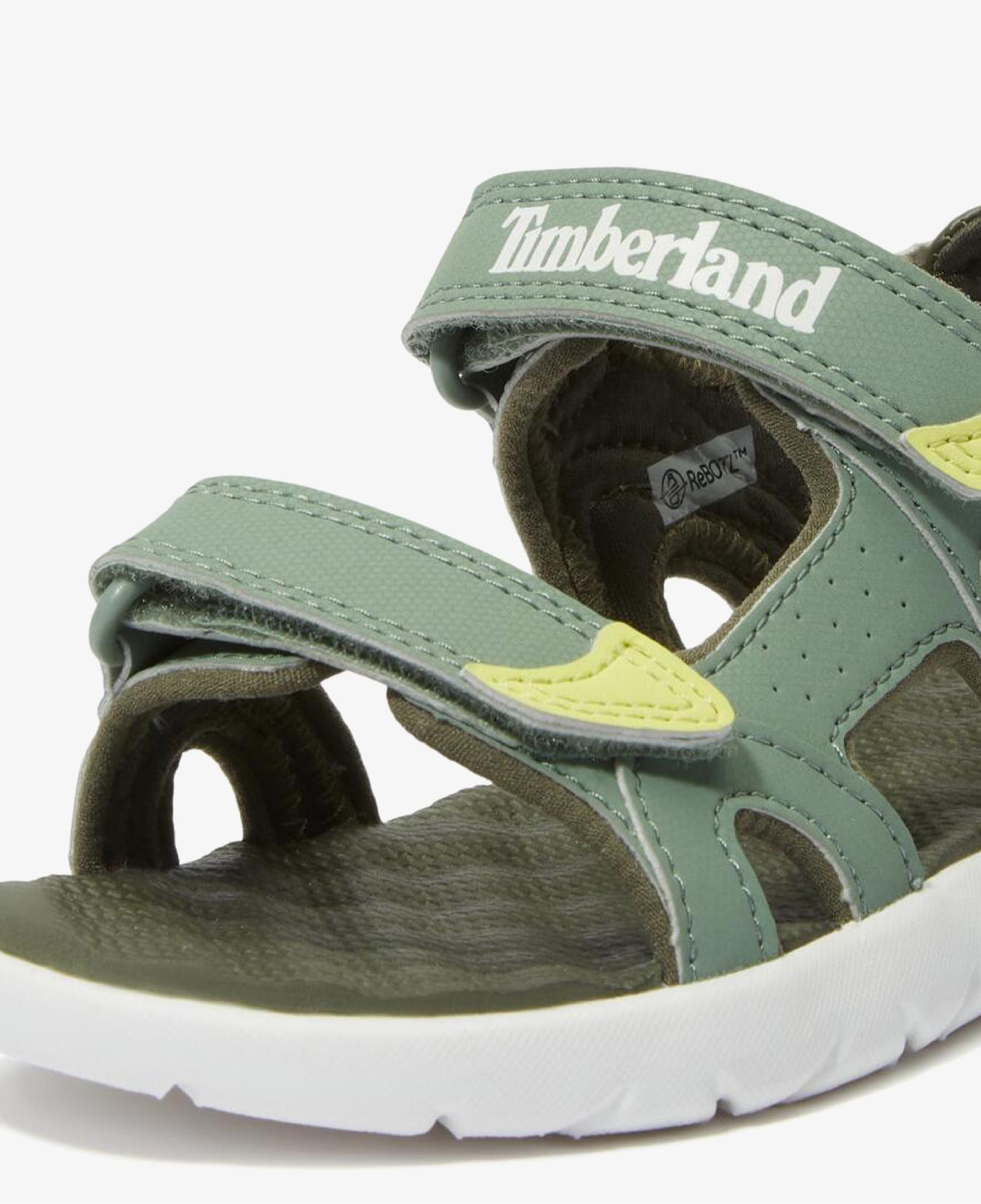 Timberland Perkins Row Backstrap Çocuk Haki Sandalet