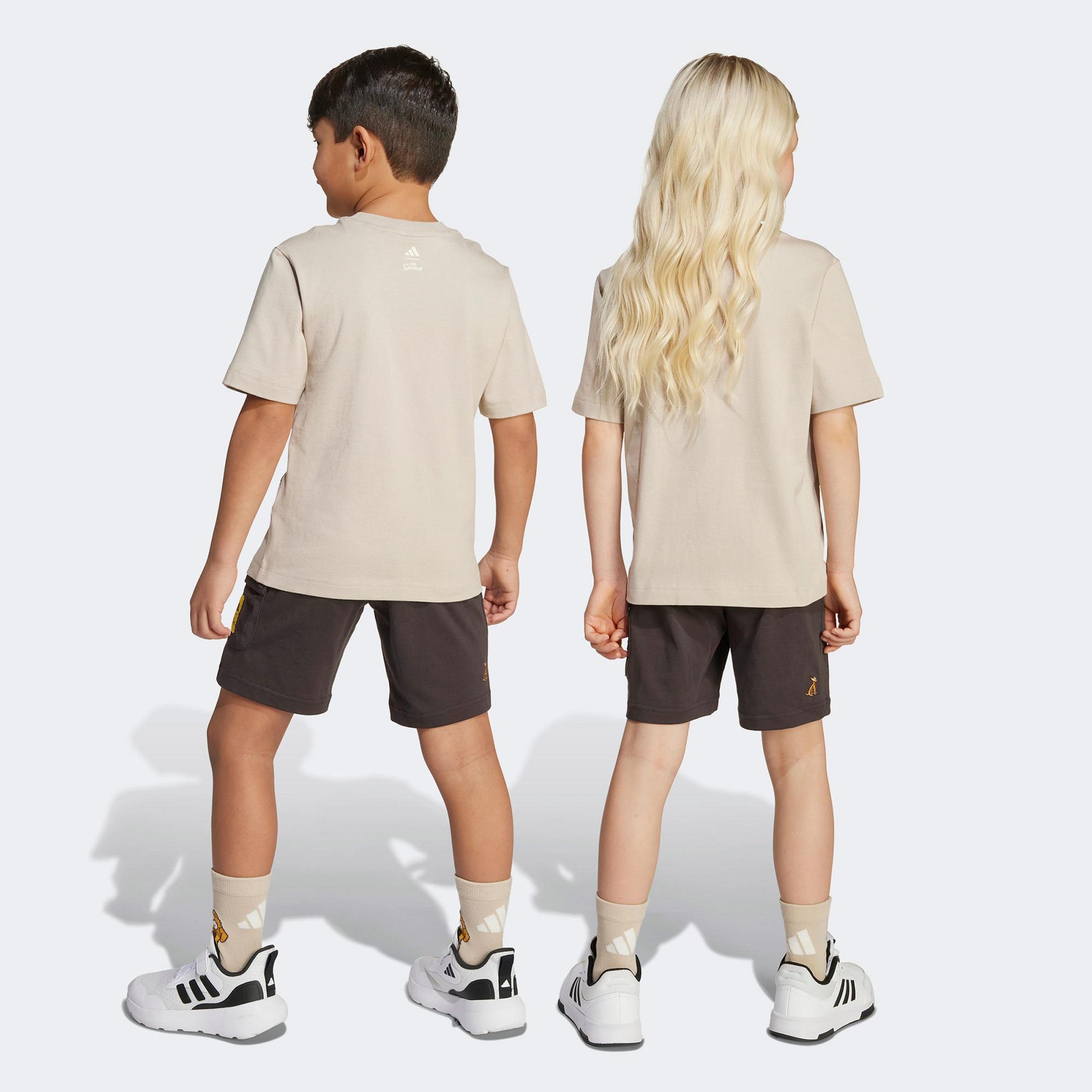 adidas The Simpsons Çocuk Gri Eşofman Takımı