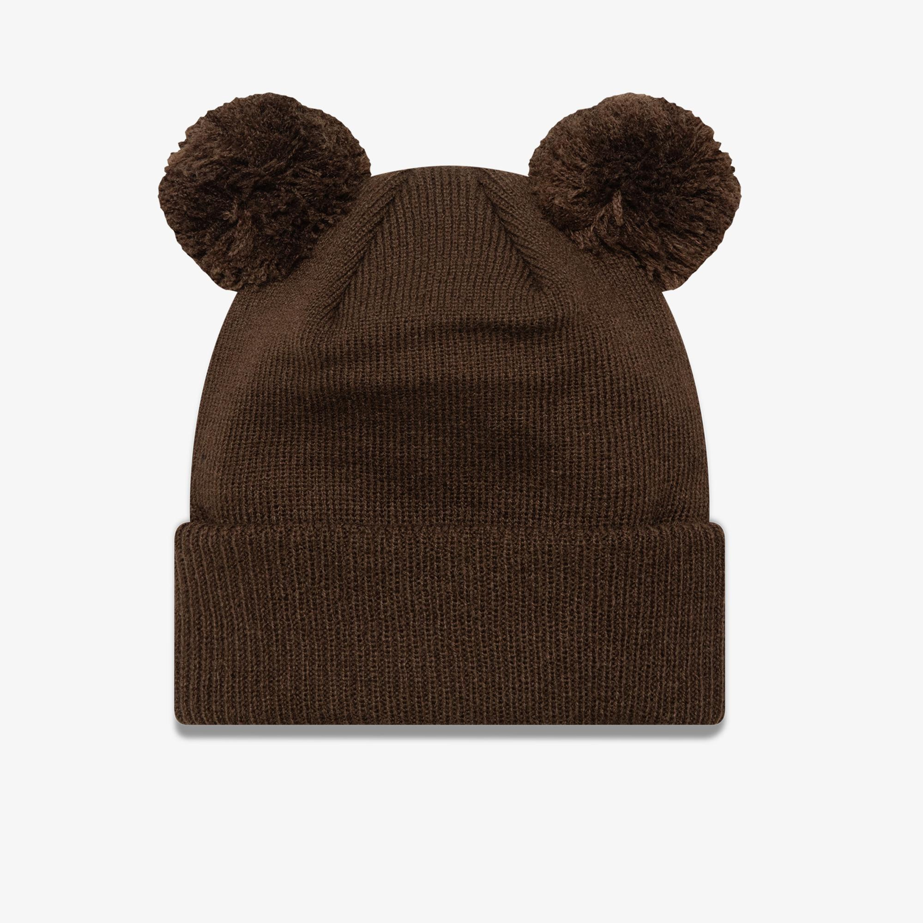 New Era Tod Animal Pom Neyyan Wlt Çocuk Kahverengi Bere