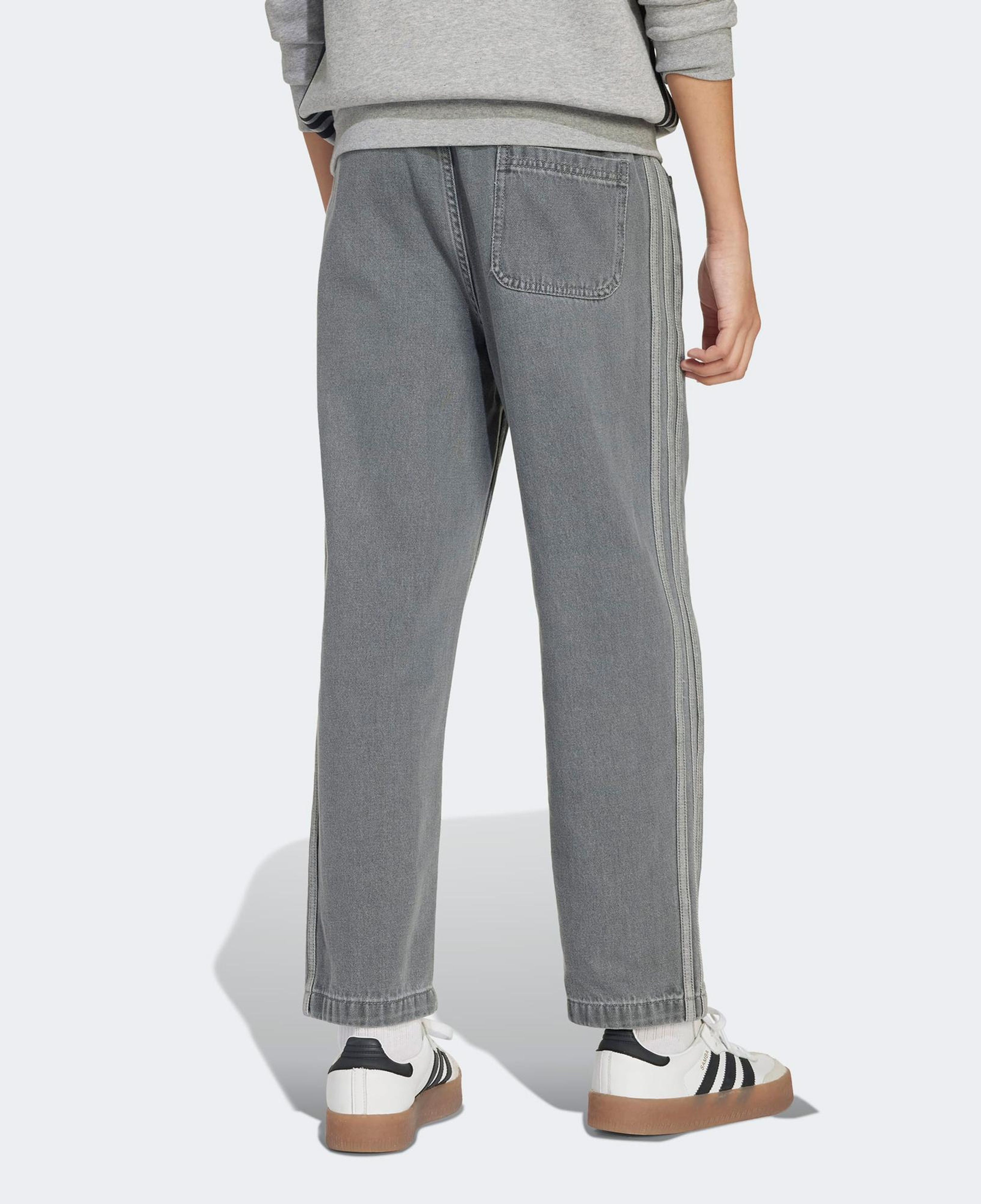 adidas Denim Gri Çocuk Pantolonu
