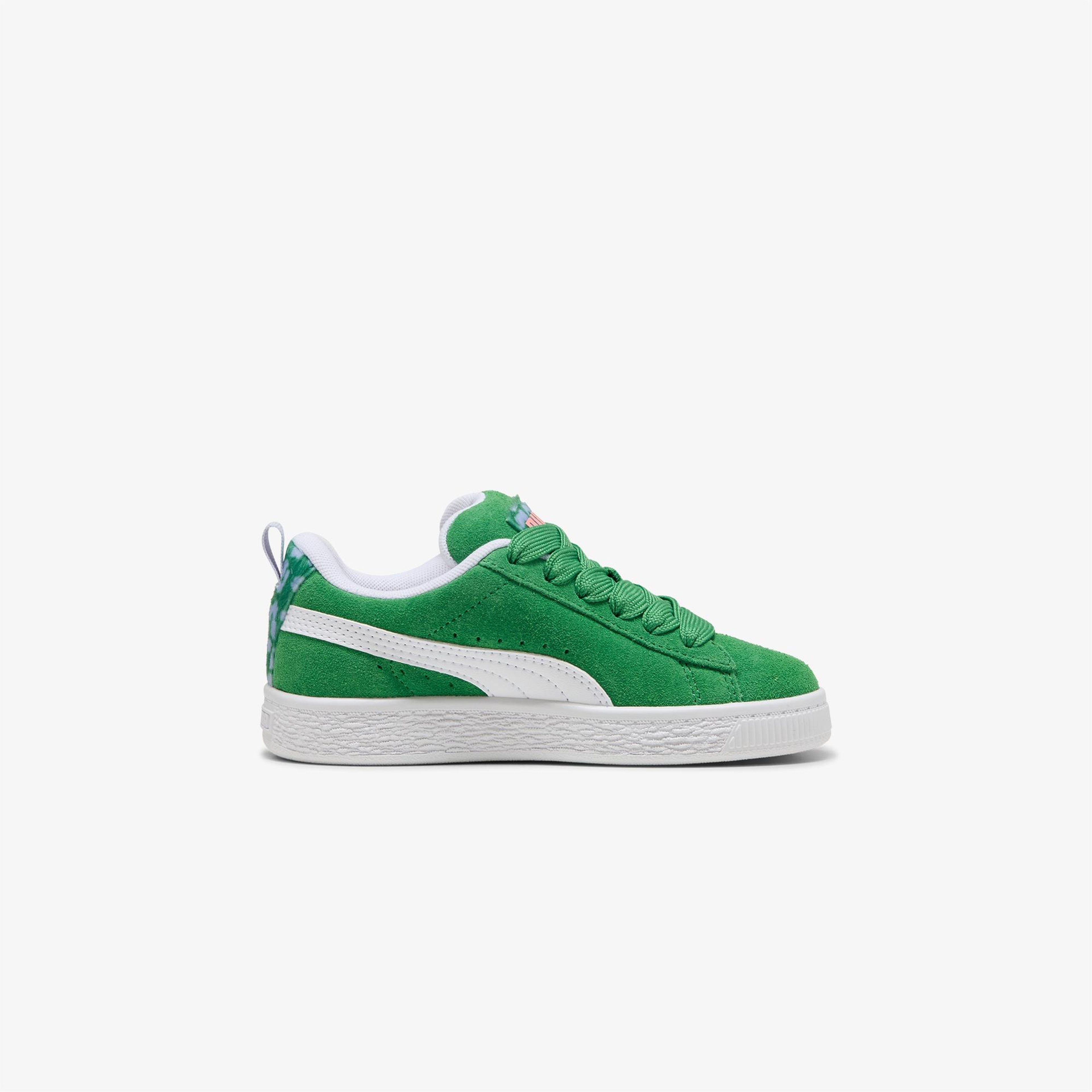 Puma Suede Xl Cats Club Ps Çocuk Yeşil Spor Ayakkabı