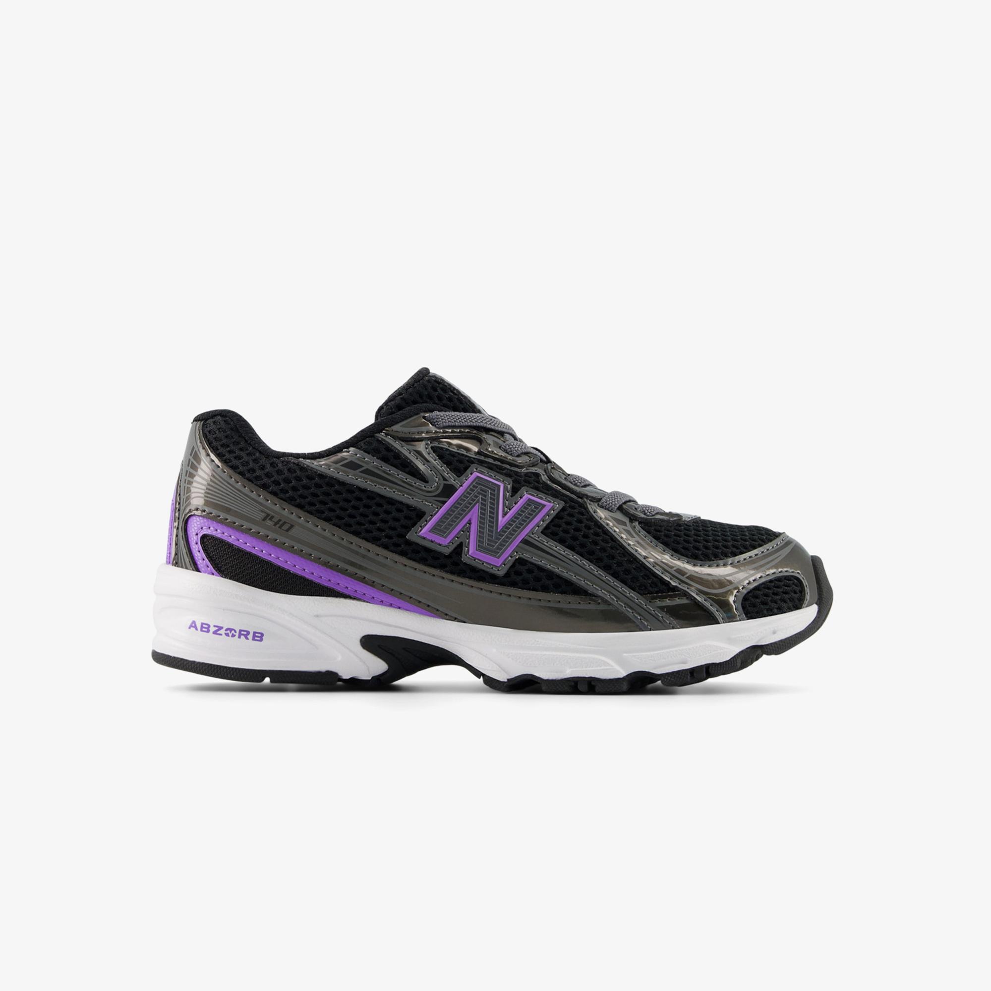 New Balance 740 Çocuk Siyah Spor Ayakkabı