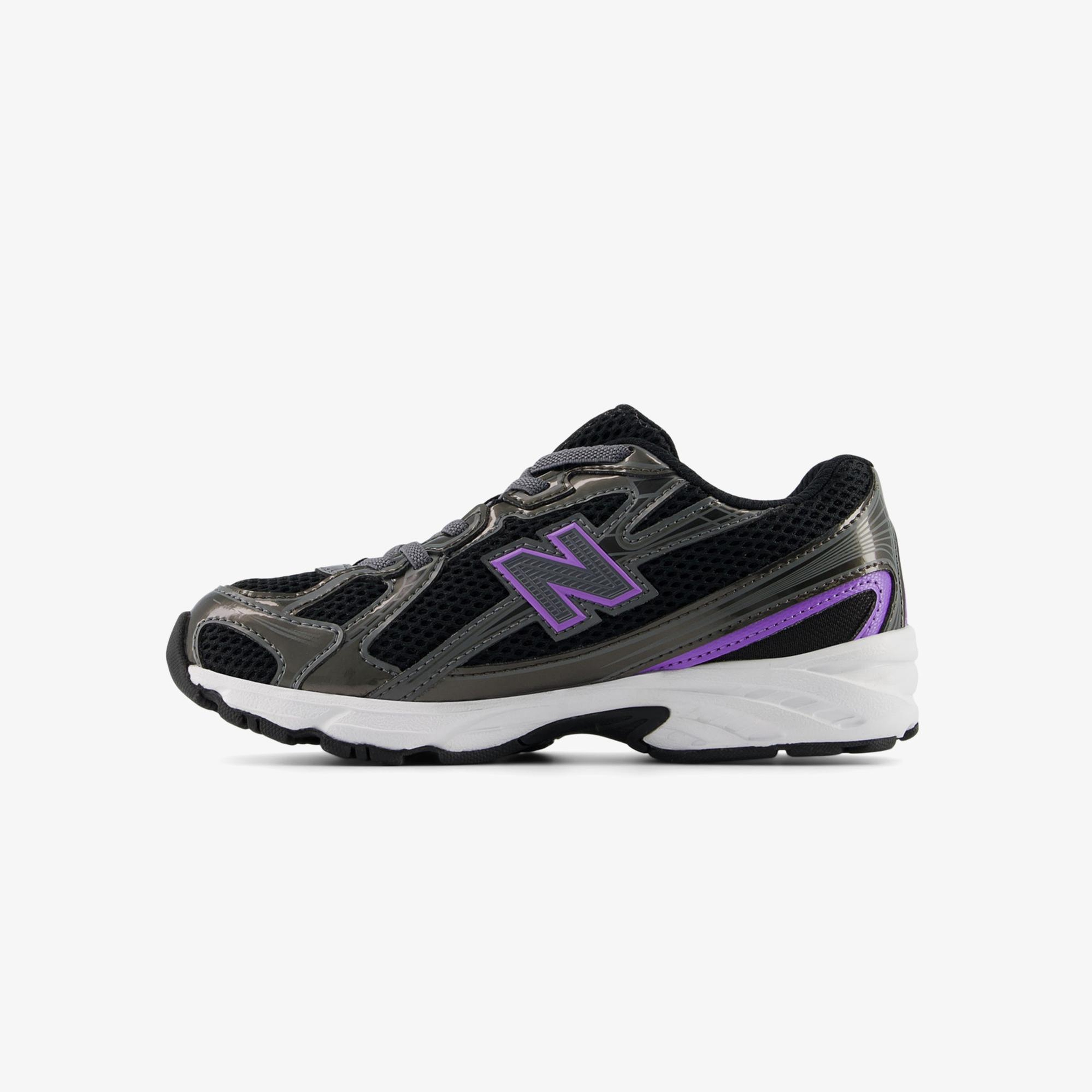 New Balance 740 Çocuk Siyah Spor Ayakkabı