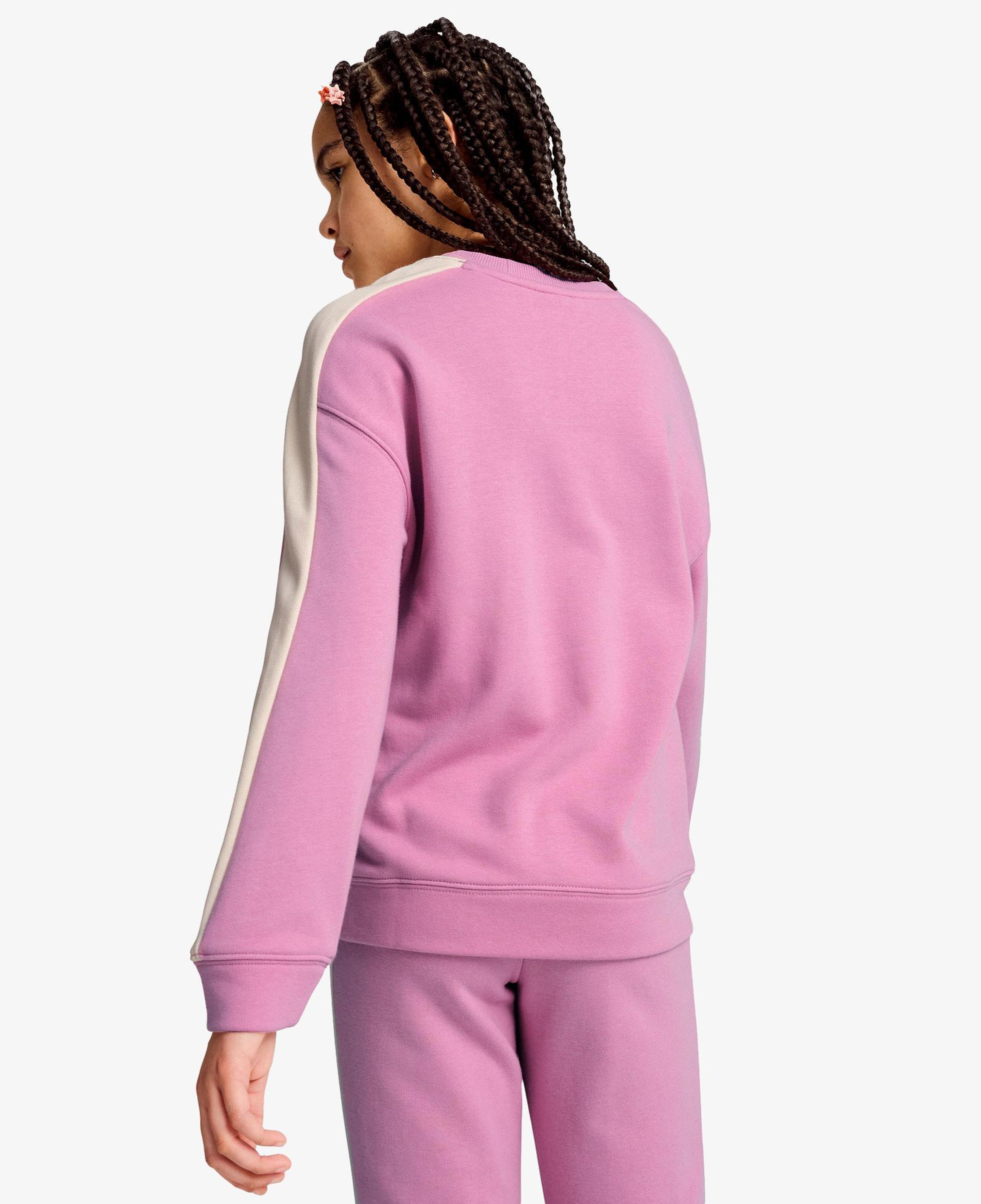 Puma T7 Crew Tr Çocuk Pembe Sweatshirt