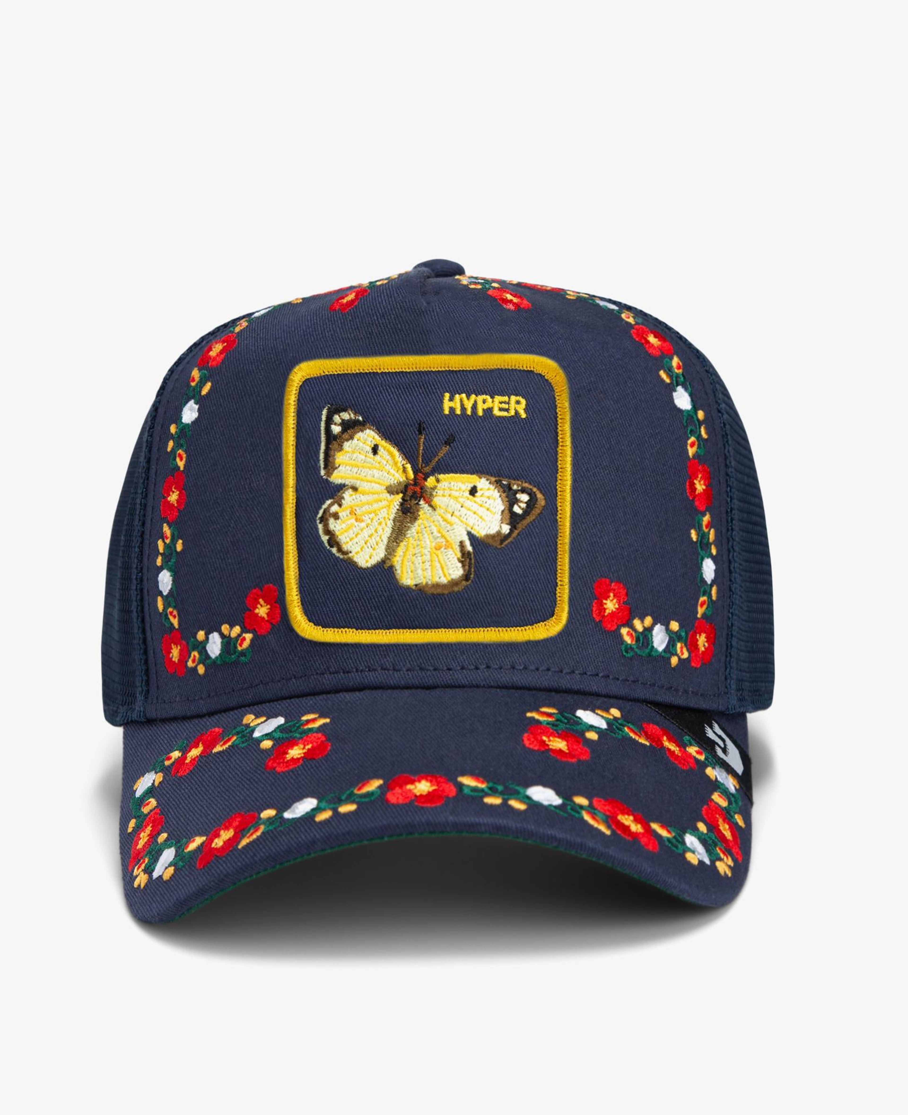 Goorin Bros Hyper Floral Unisex Lacivert Şapka