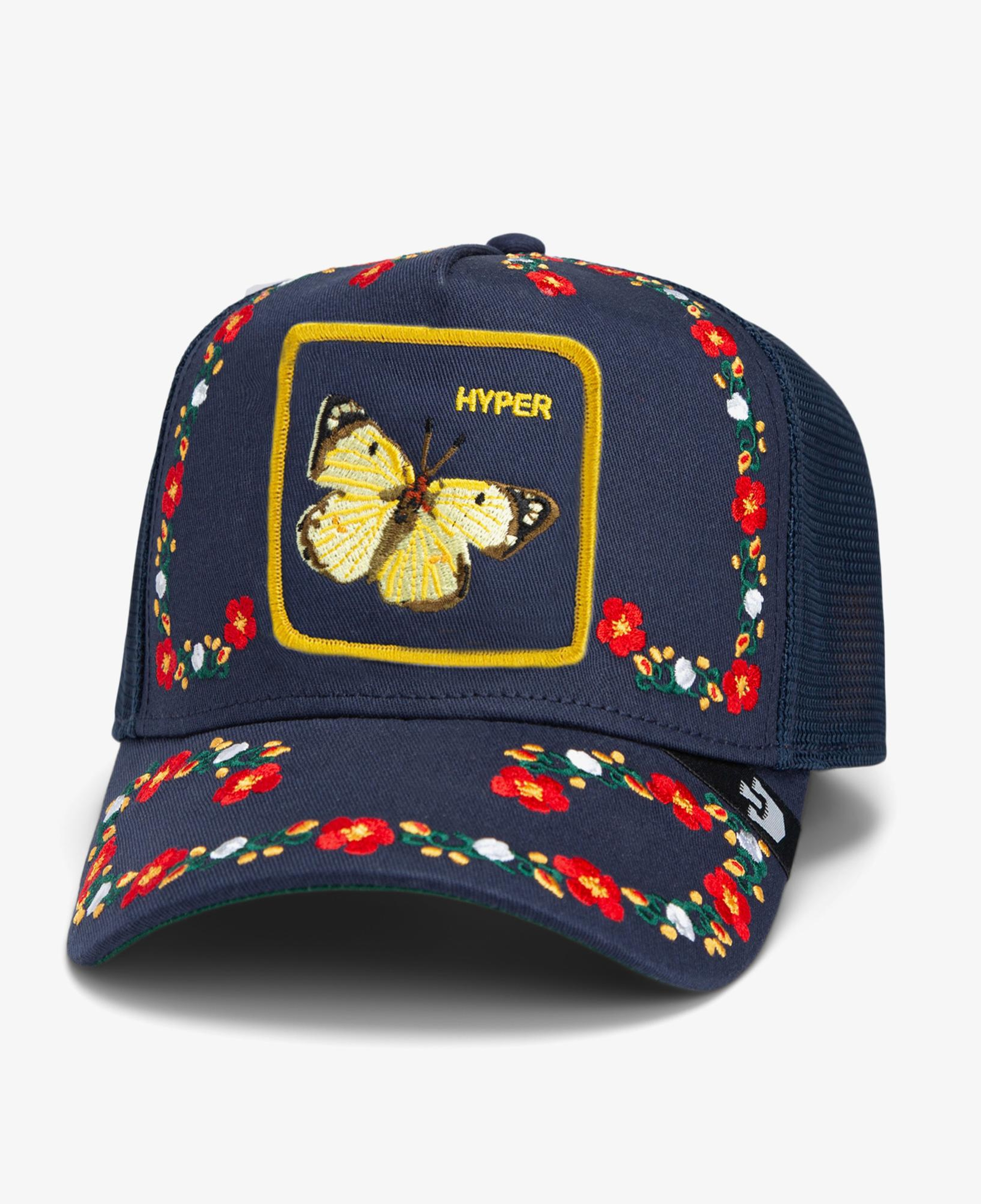 Goorin Bros Hyper Floral Unisex Lacivert Şapka