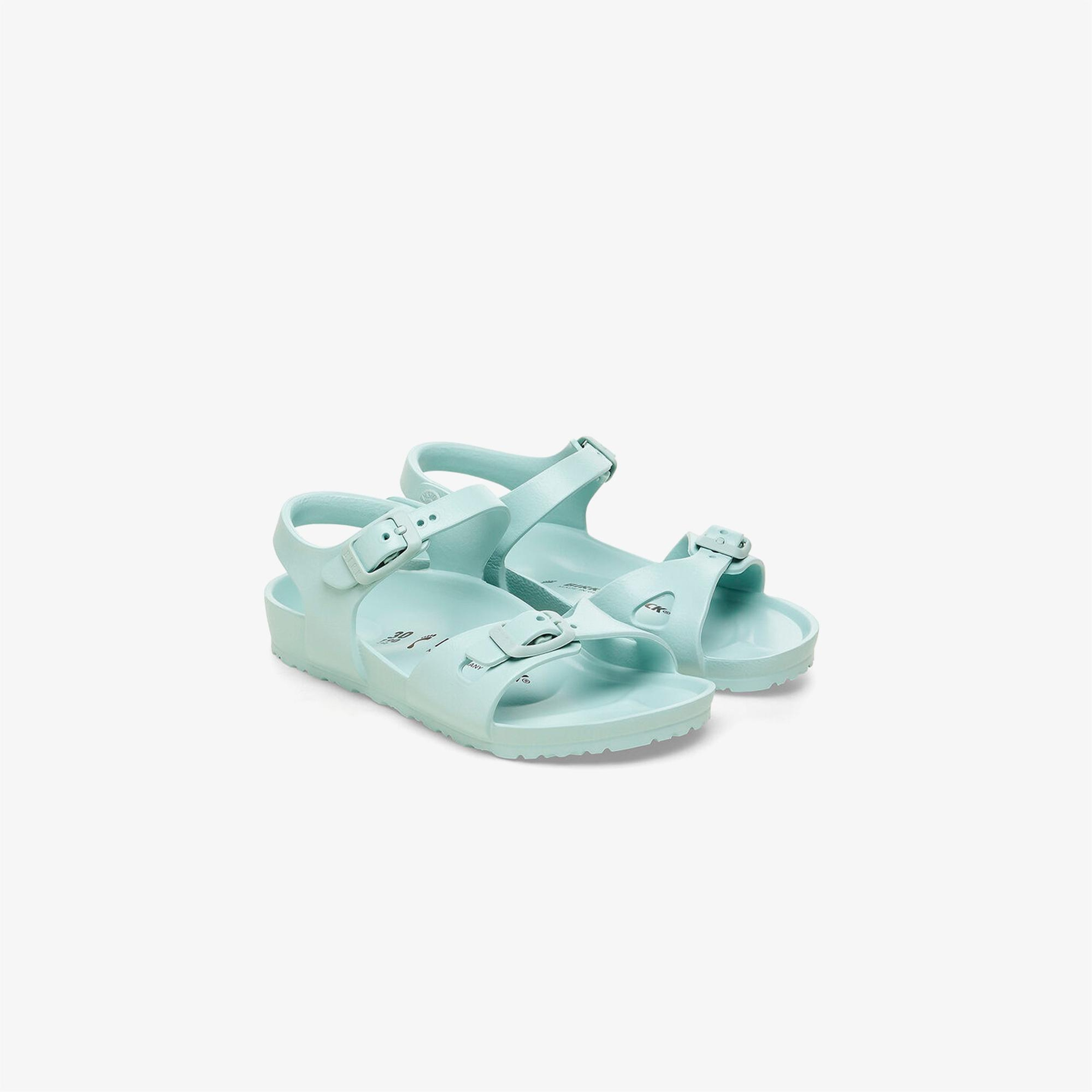 Birkenstock Rio Kids Bebek Yeşil Sandalet