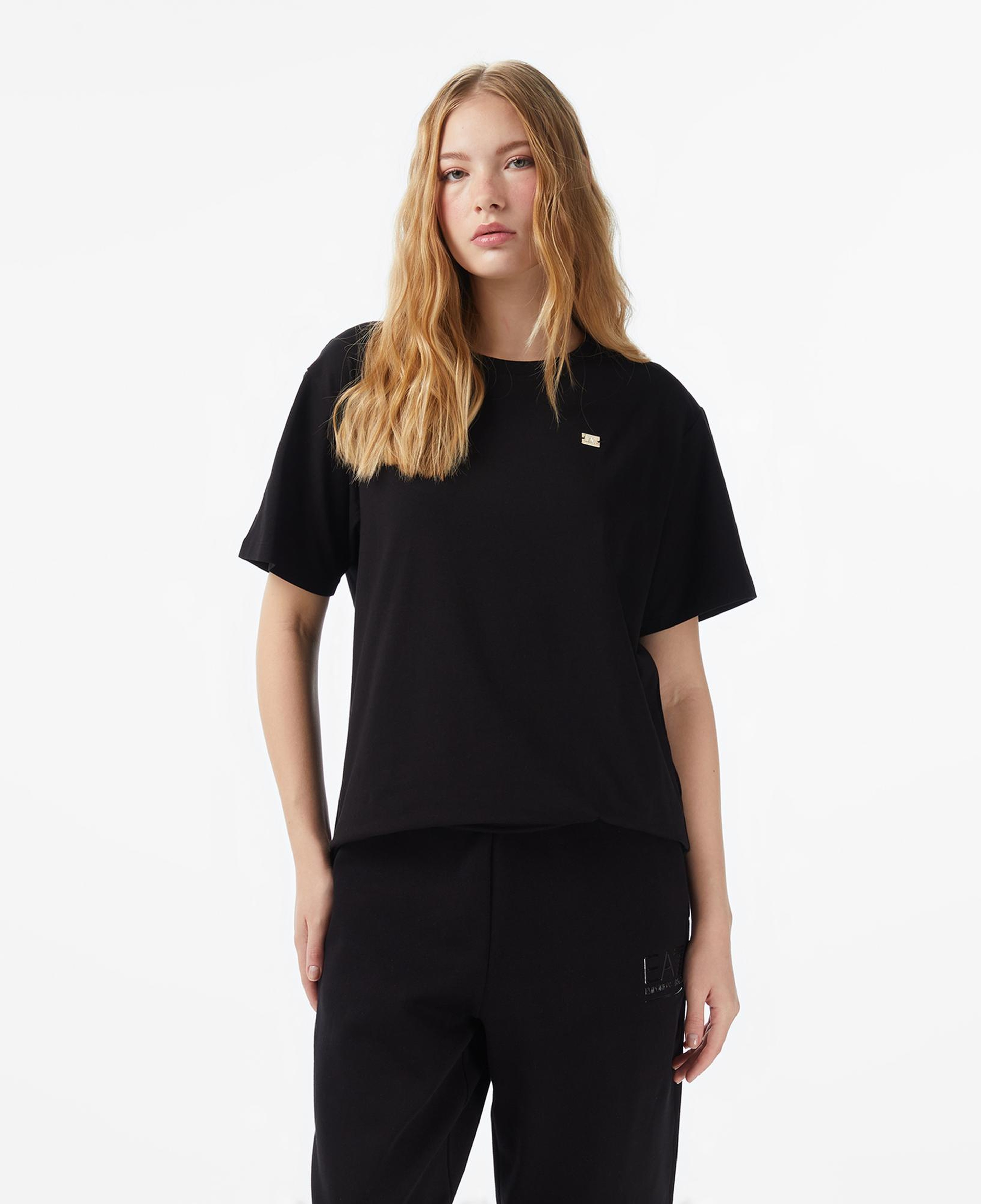 Emporio Armani Train Core Kadın Siyah T-Shirt