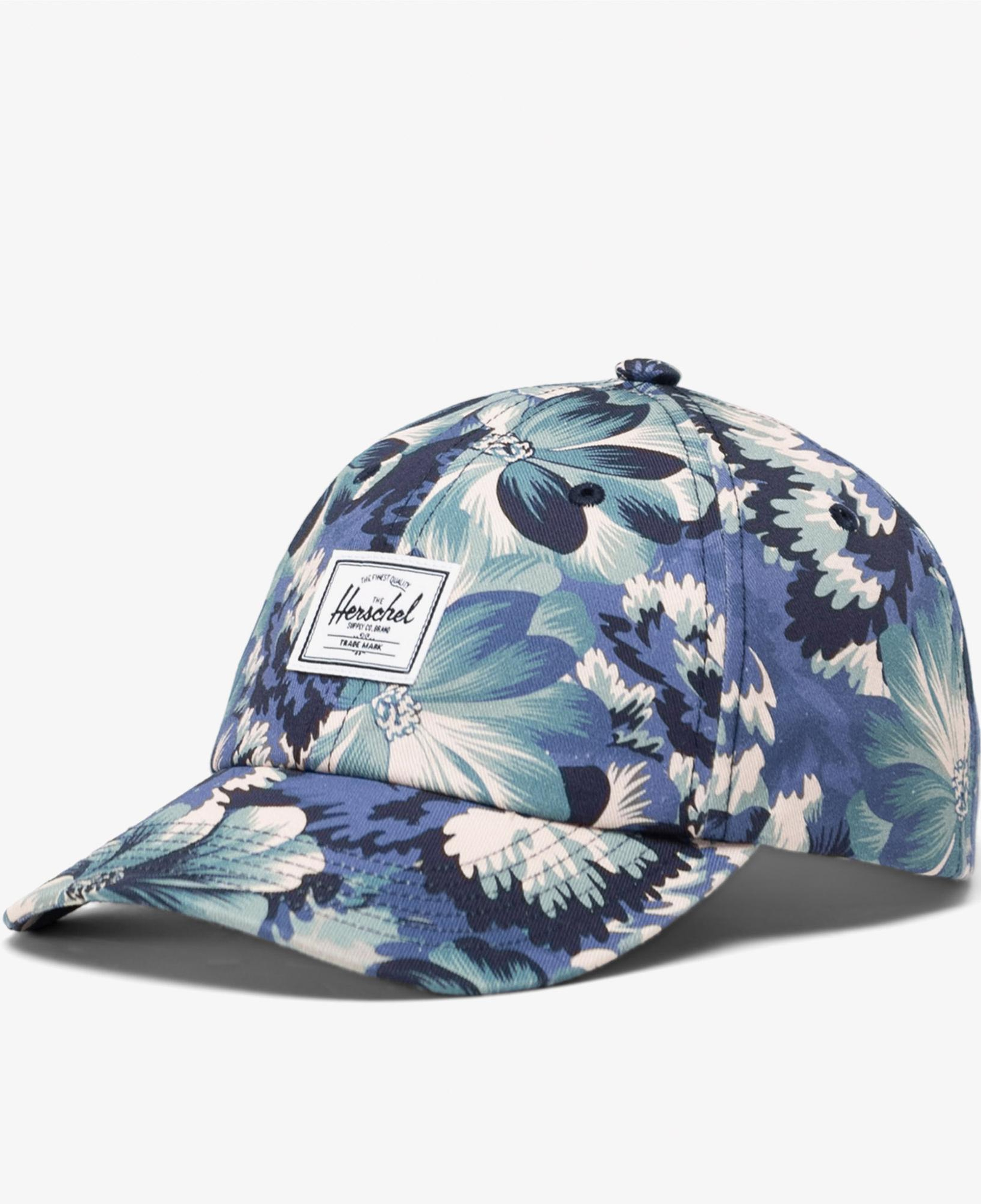 Herschel Sylas Classic Floral Unisex Mavi Şapka