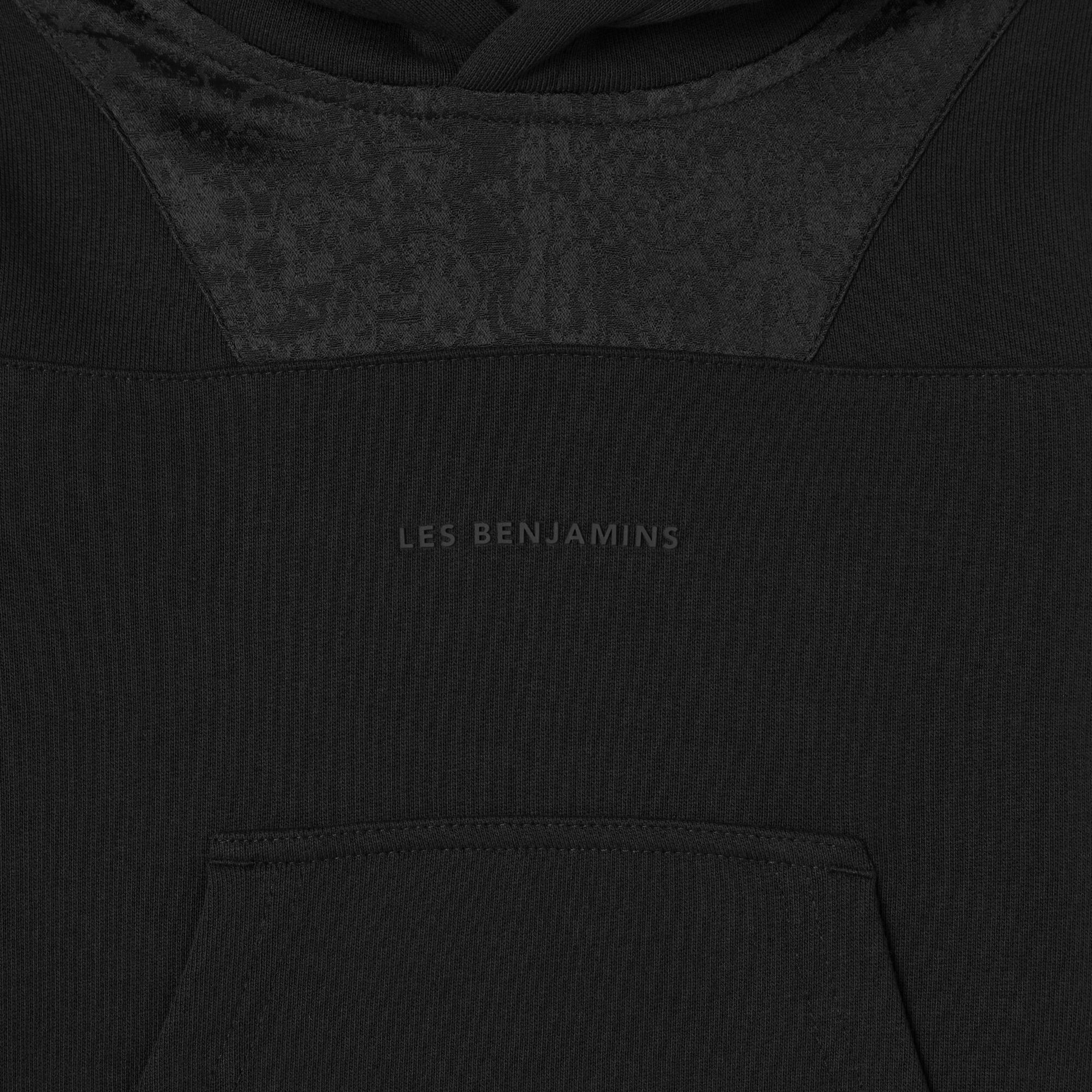 Les Benjamins 401 Çocuk Siyah Hoodie
