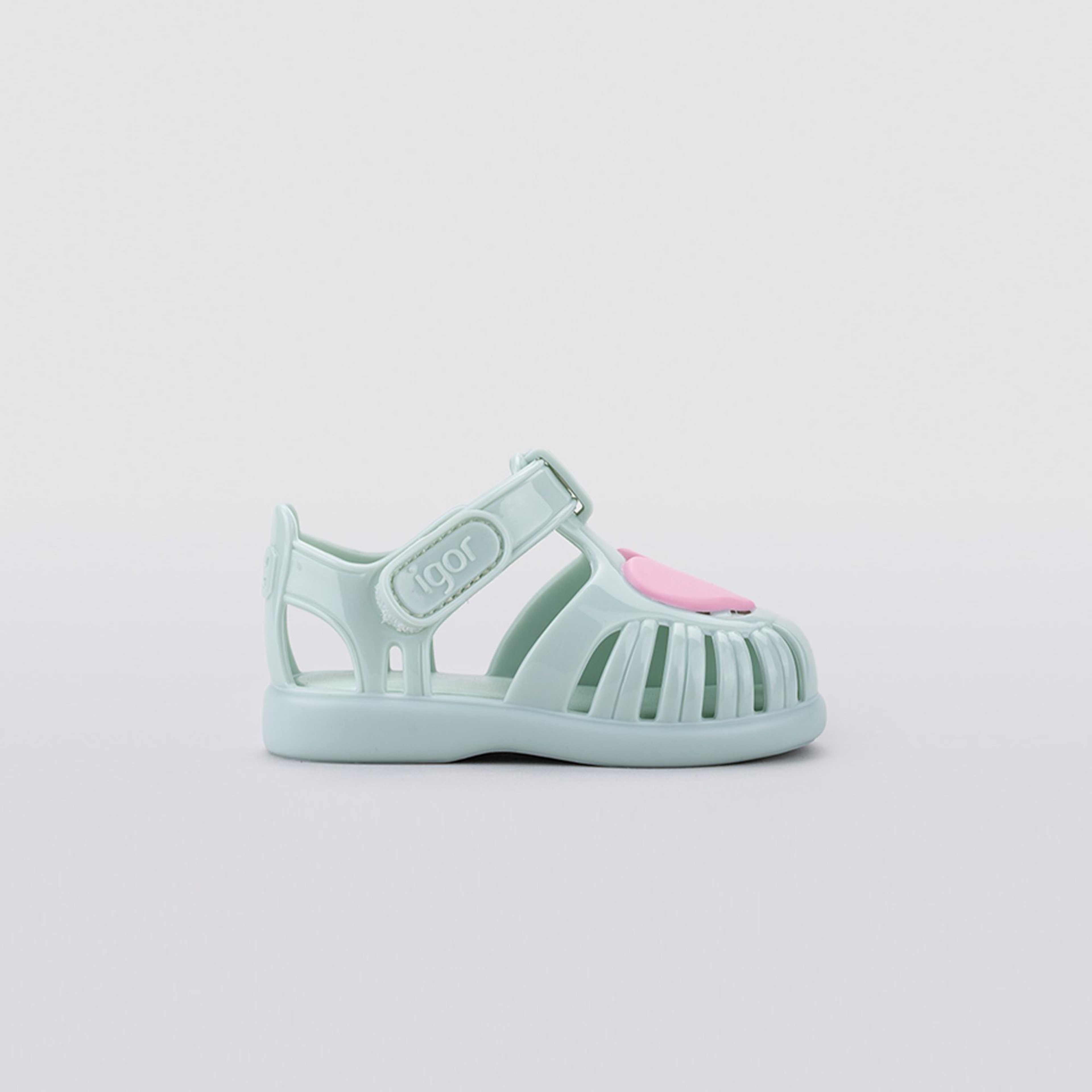 Igor Tobby Gloss Love Bebek Yeşil Sandalet