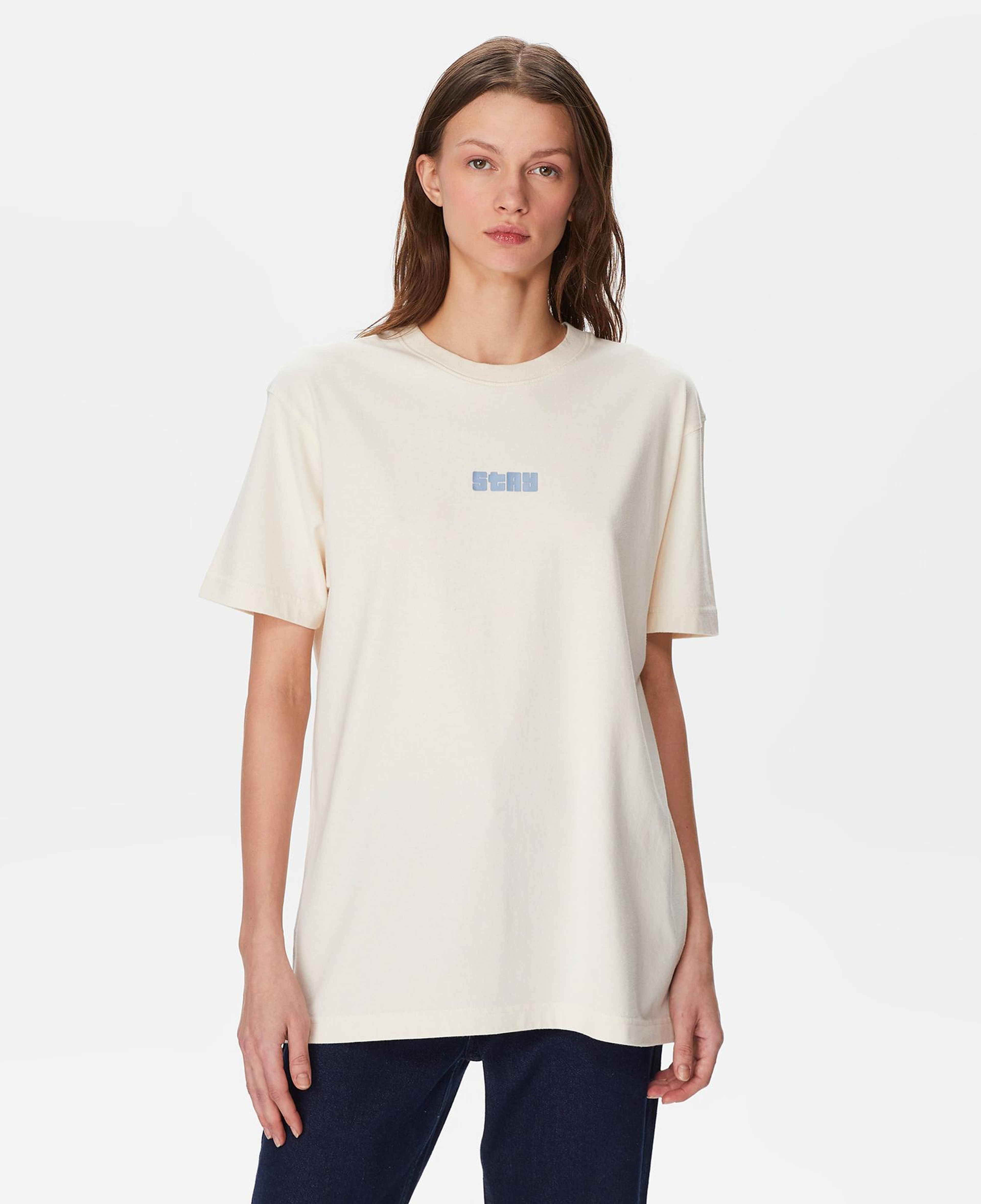 The Stay Line Epic Unisex Krem T-Shirt