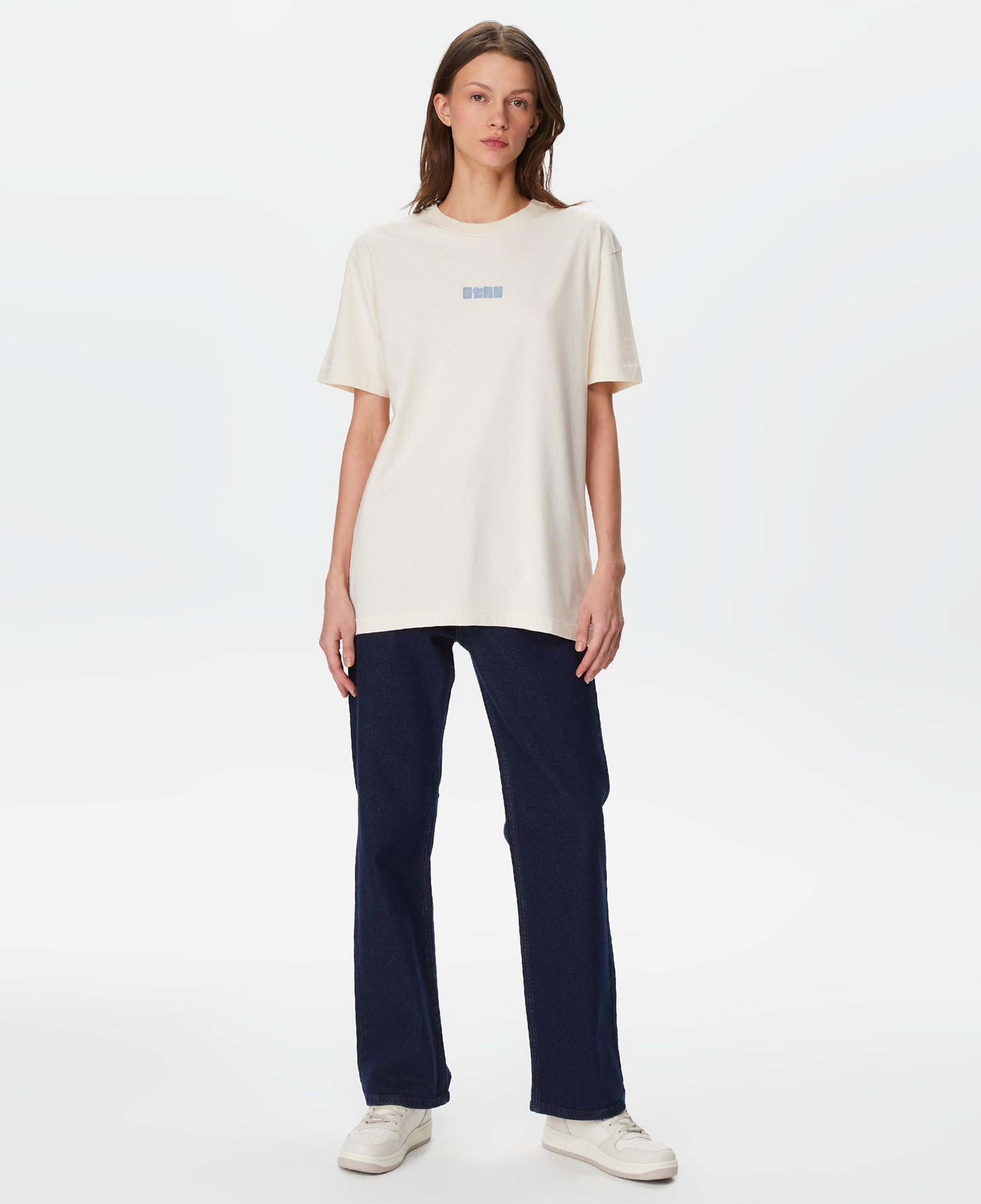 The Stay Line Epic Unisex Krem T-Shirt