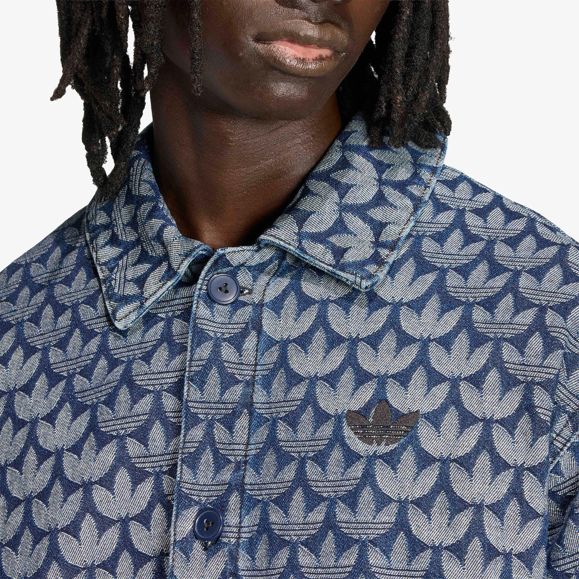 adidas Denim Monogram Gömlek Erkek